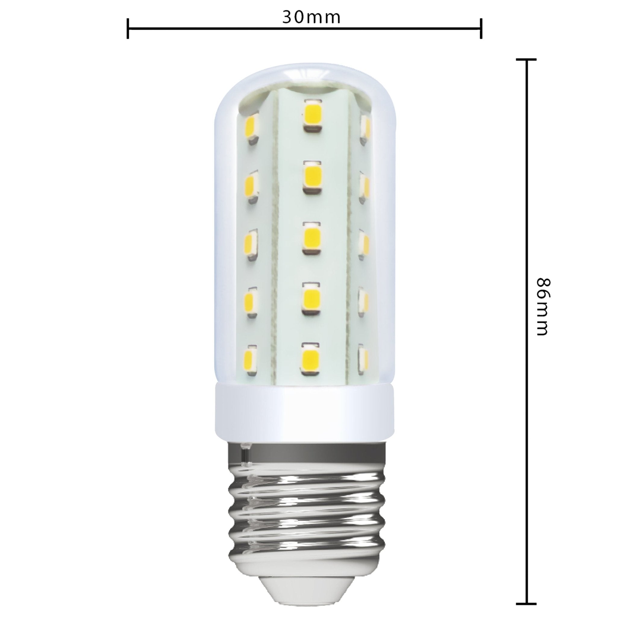ColorPro LED Lamp E27 - T30 Buis - Kleurweergave index 97 - Warm wit - 4W (40W) - LED.nl