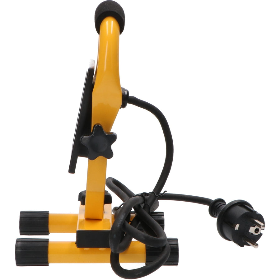 LED-Arbeitsleuchte – Netzbetriebene Arbeitsleuchte – 10 W, 850 lm, 4000 K, kompakte LED-Baustelle – faltbar und drehbar - LED.de