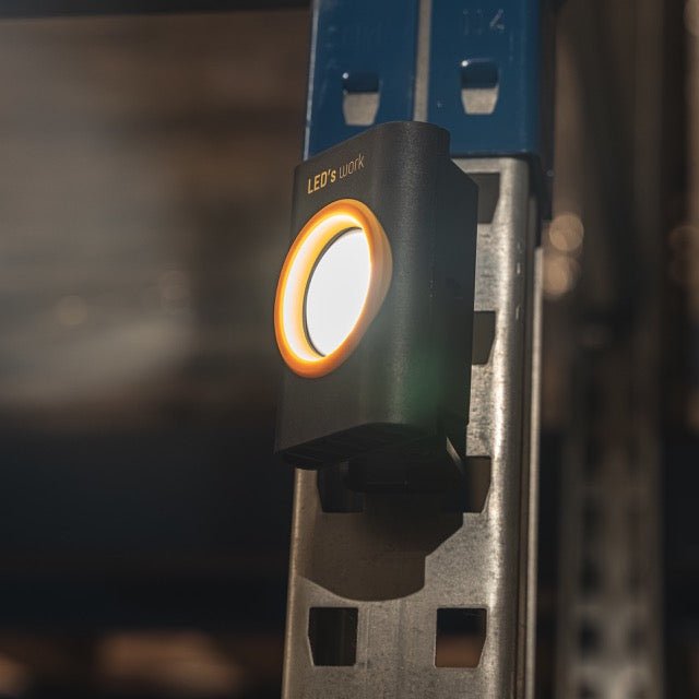 LED's Work Compact LED Work Lamp 1000 - With rechargeable battery - Dimmable in 10 steps - IP65 - LED.nl