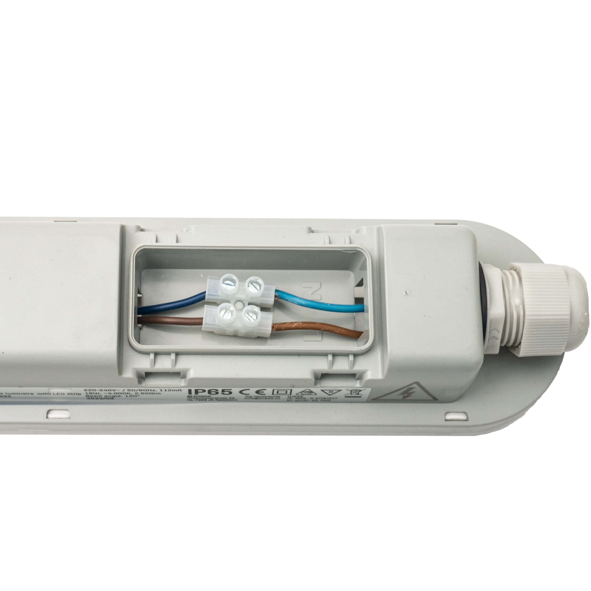 Compleet LED TL armatuur 120 cm – IP65 waterdicht – 2500 lumen – 4000K - LED.nl