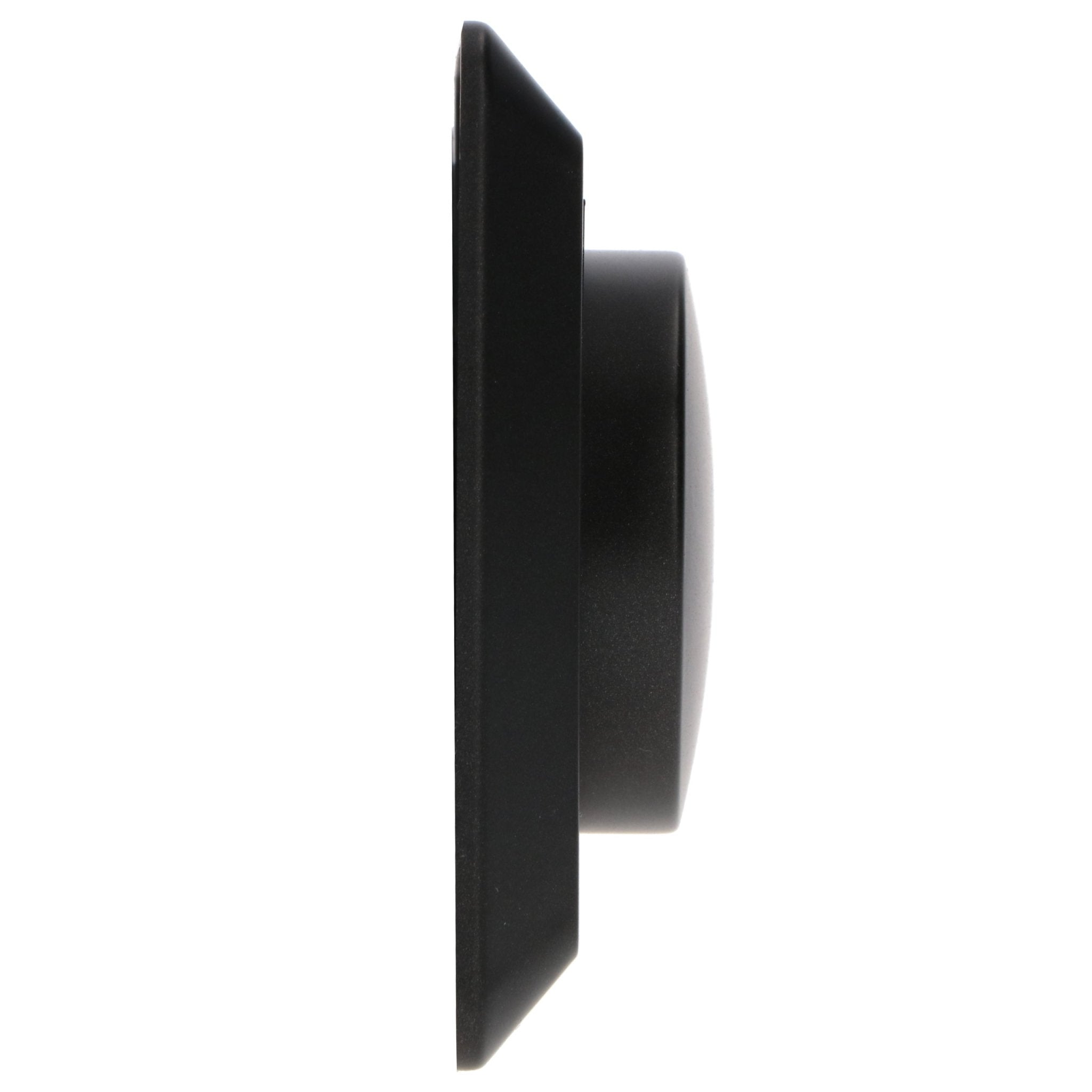 Complete dimmerknop met frame - zwart - Past in frames van GIRA, JUNG, Busch-Jaeger - LED.nl