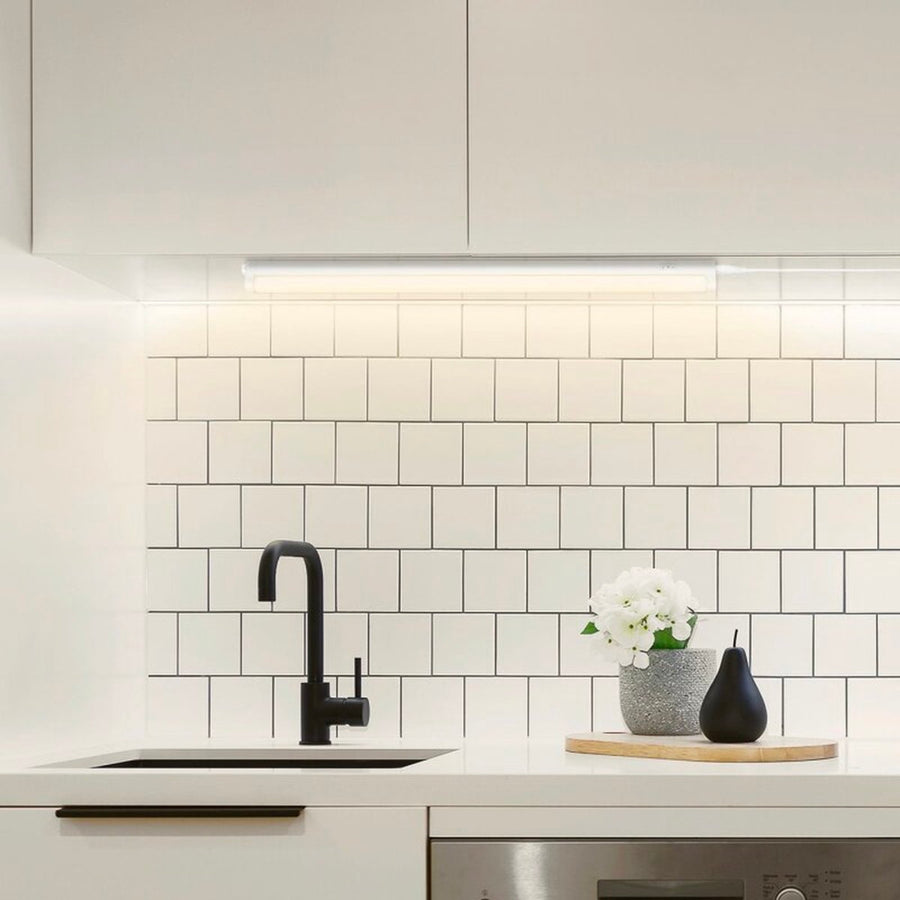 Complete LED Kastverlichting 30 cm - Met koppelstuk en voeding - 3000K LED.nl