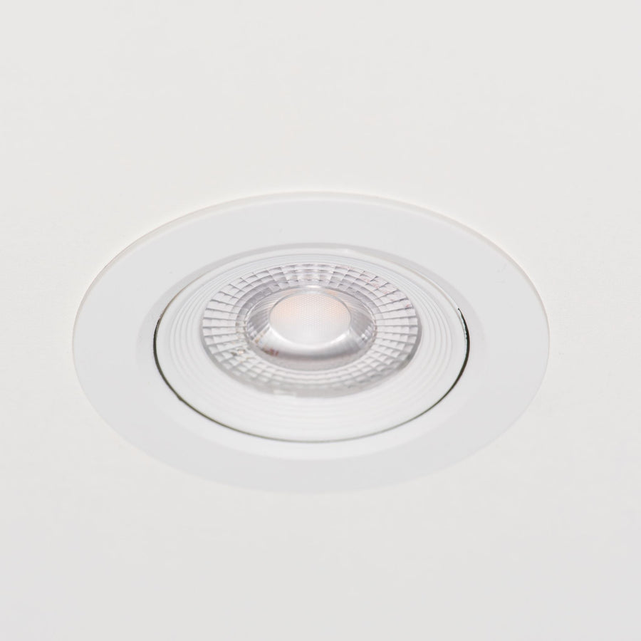 LED's Light 3-pack DimPro LED Recessed Spotlights White - Ø 68mm - Tiltable - Dimmable - Warm white - LED.nl