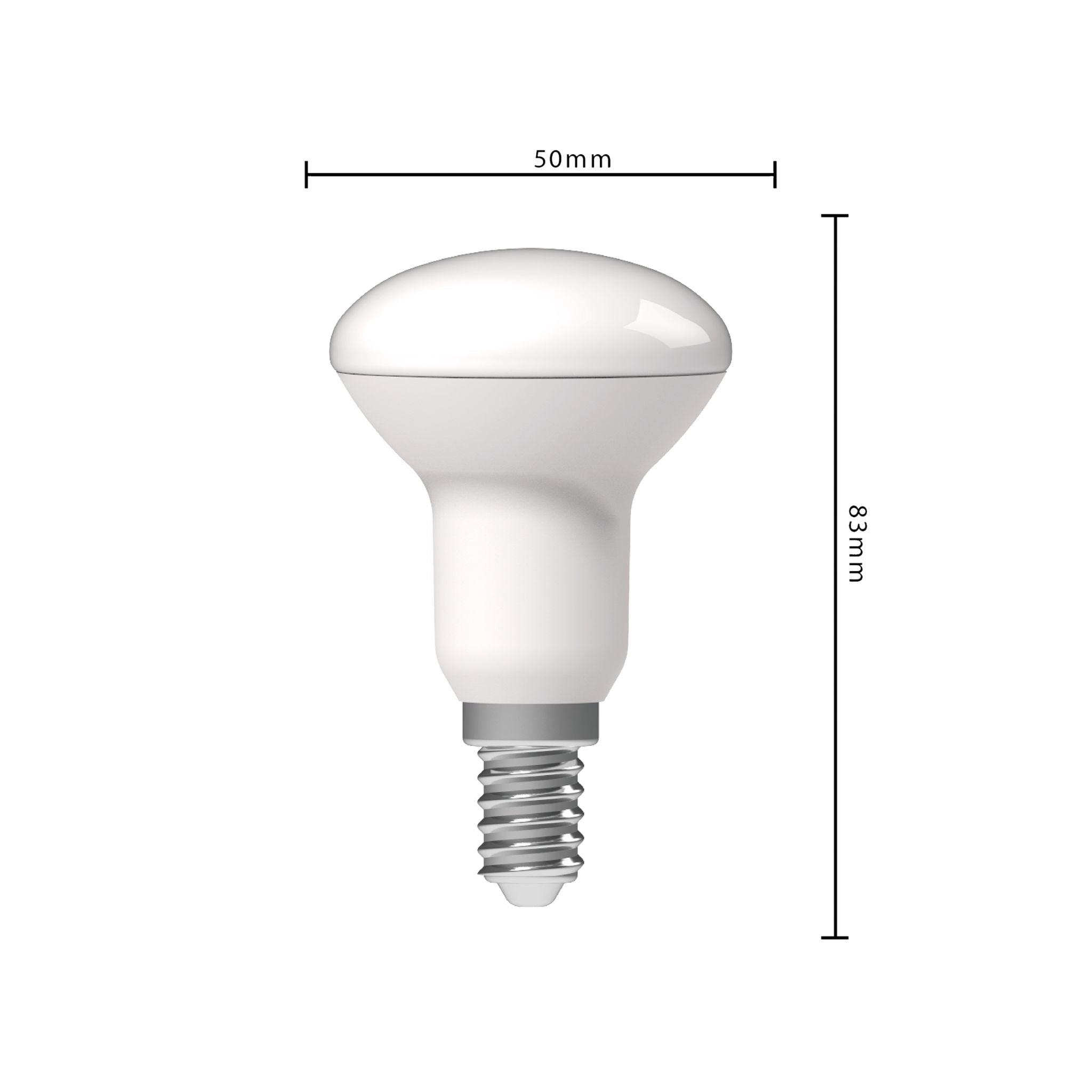 DimToWarm LED Reflectorlamp E14 - R50 - Dimbaar naar extra warm wit - 4.9W (40W) - LED.nl
