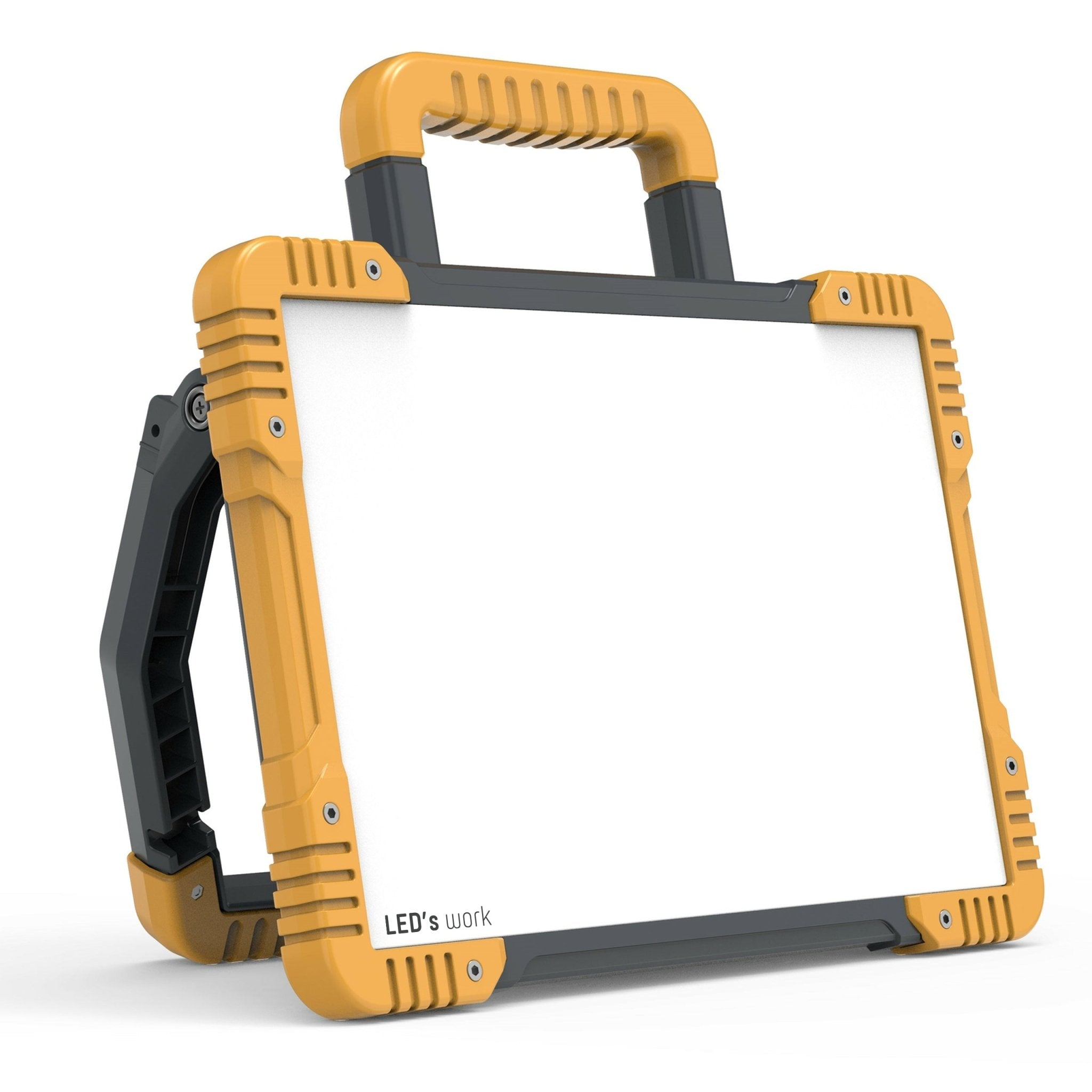 Draadloze LED bouwlamp – Werkt op accu’s van Bosch, Makita, DeWalt, Milwaukee en CAS (Metabo) – 5200 lumen – IP54 - LED.nl