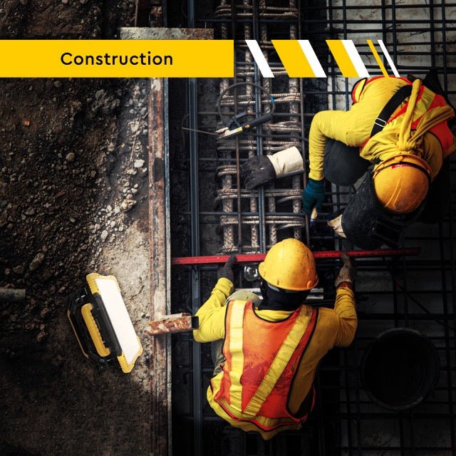 Draadloze LED bouwlamp – Werkt op accu’s van Bosch, Makita, DeWalt, Milwaukee en CAS (Metabo) – 5200 lumen – IP54 - LED.nl