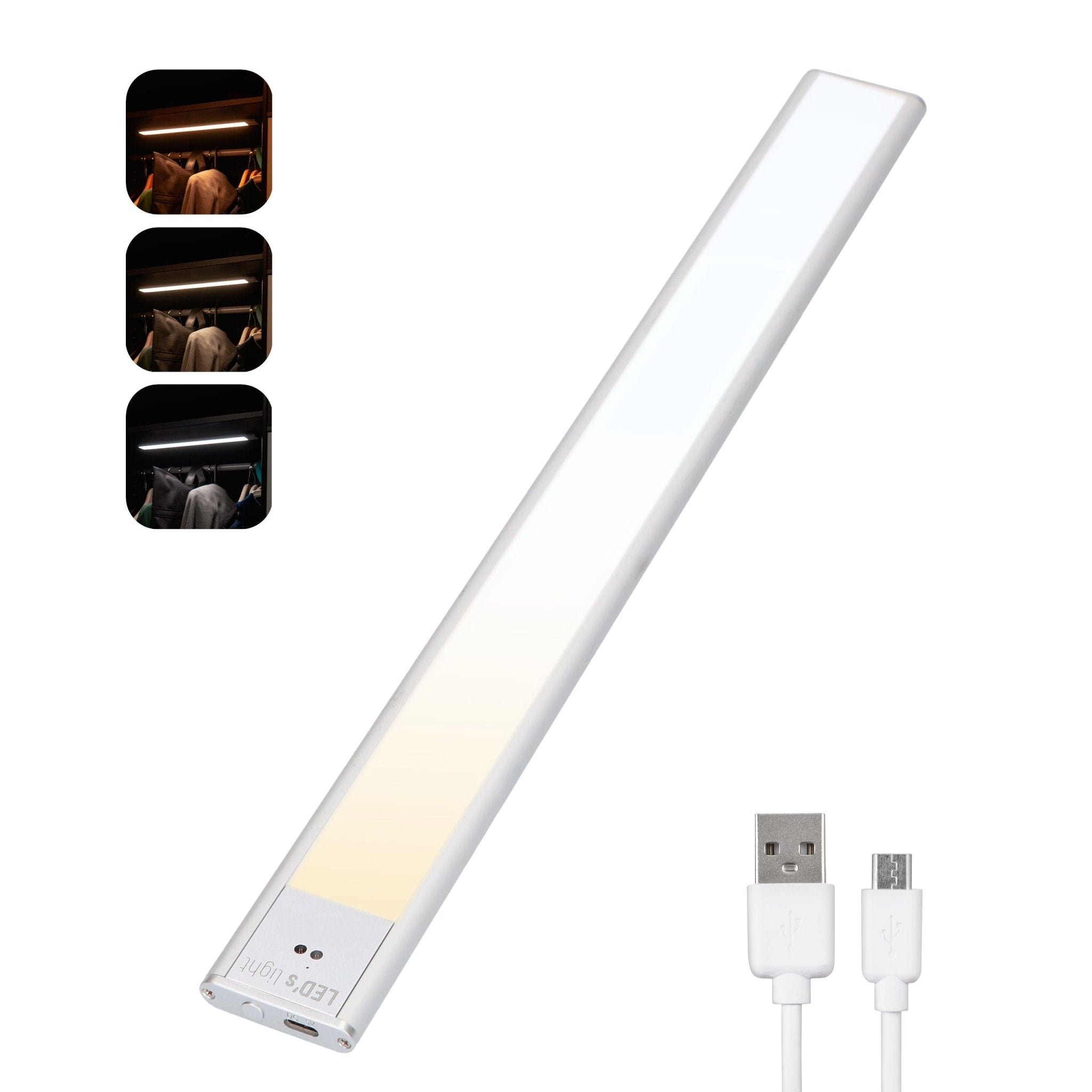 EasyFix LED Keuken kastverlichting met zwaai sensor - Oplaadbaar & Draadloos - 40 cm - LED.nl