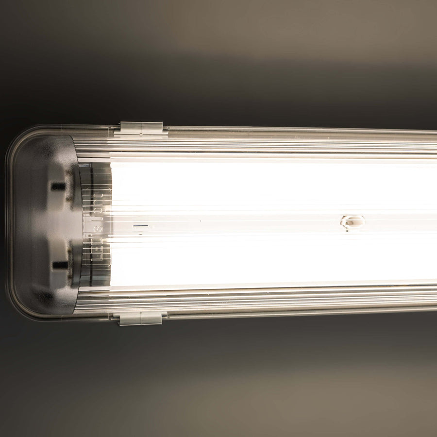 LED's Light Dubbele LED TL lamp 120 cm - compleet met LED buizen - Binnen en buiten - 4260 lm - 4000K - 2x11.5W - 185lm/w - Energielabel B TL verlichting LED.nl