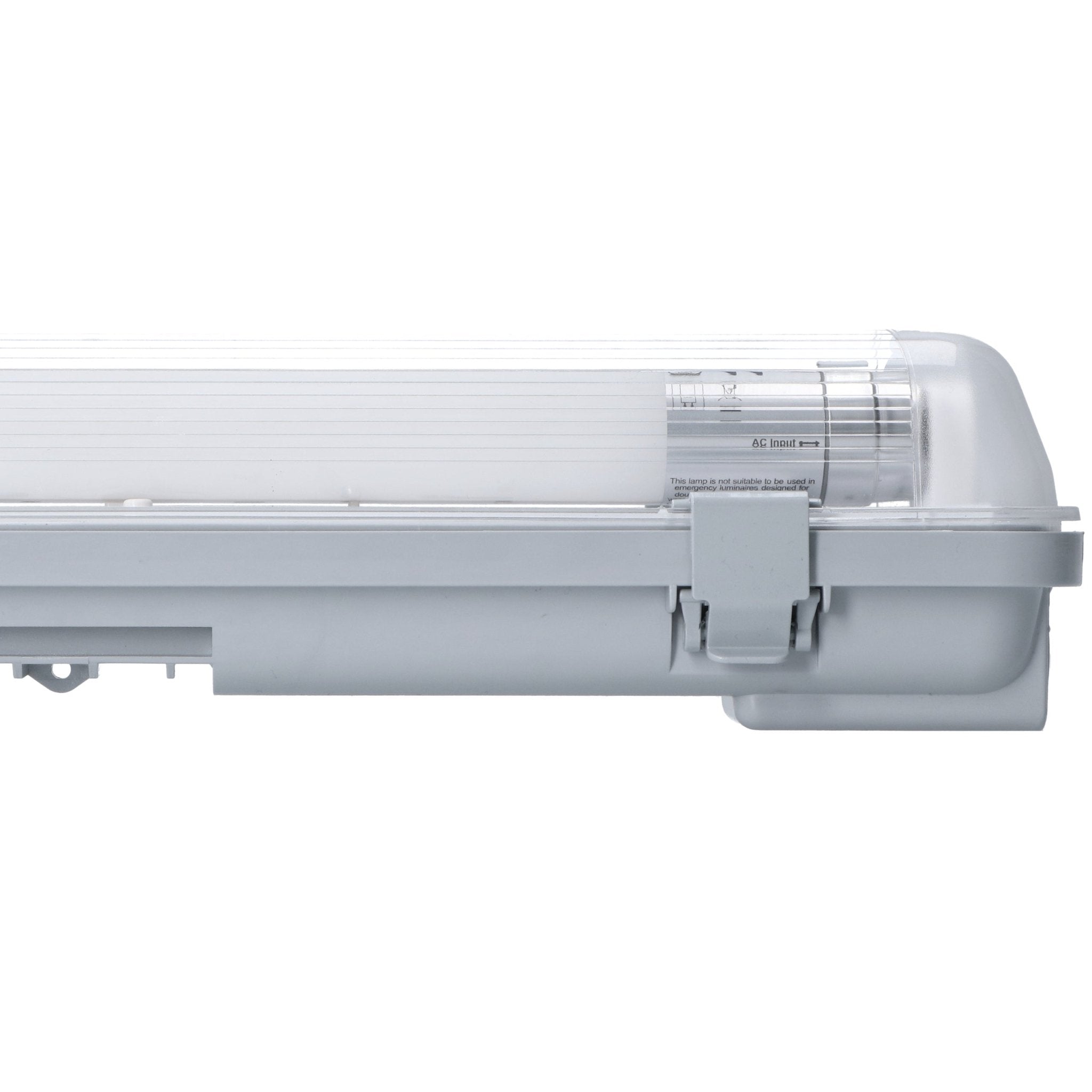 Luminaire Led TL 120cm, 15W, 1800 lumens, 4000k, IP65, avec 1x LED TL