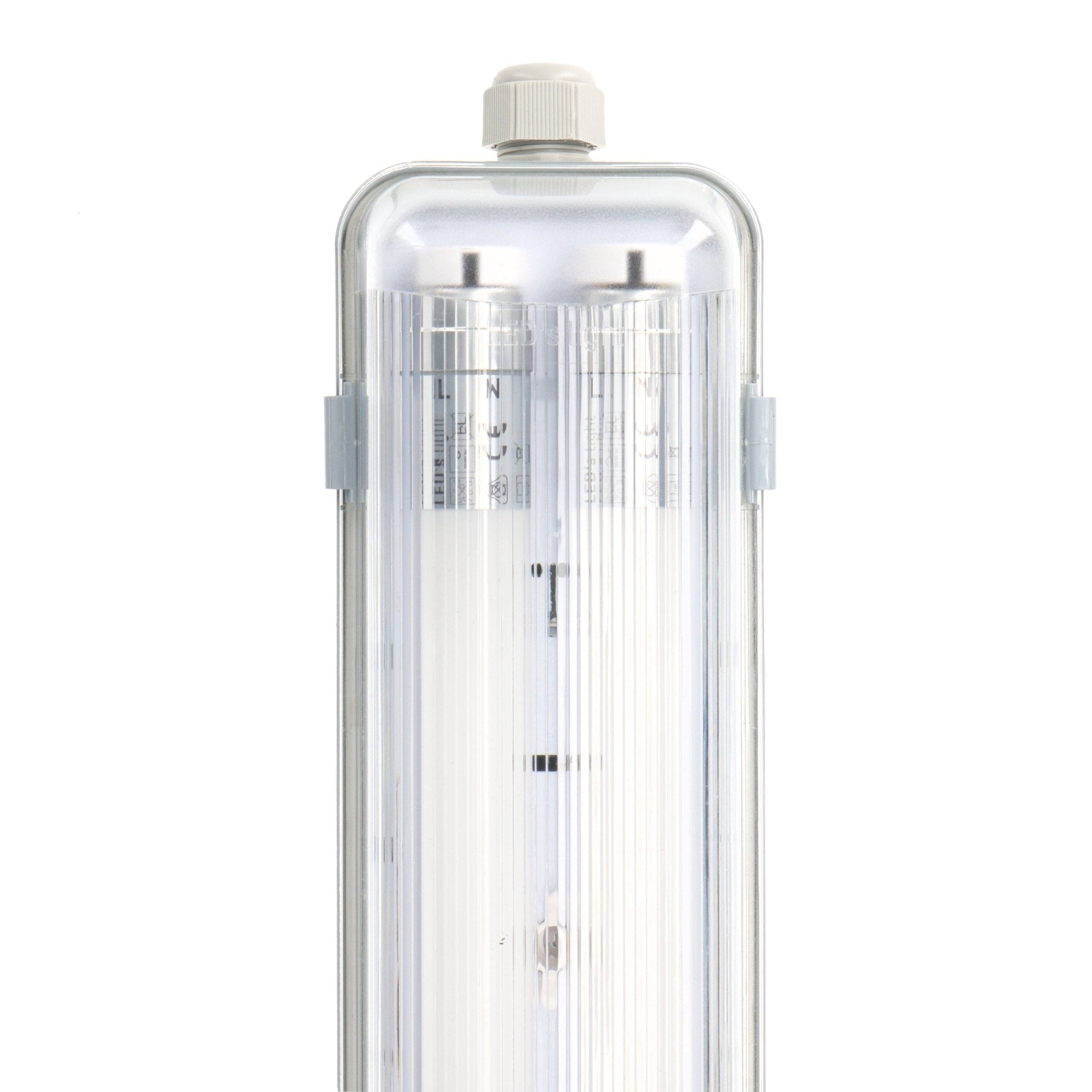 EasyFix LED TL Verlichting set 60 cm - dubbel armatuur incl. 2 LED buizen - 4000K - IP65 - LED.nl
