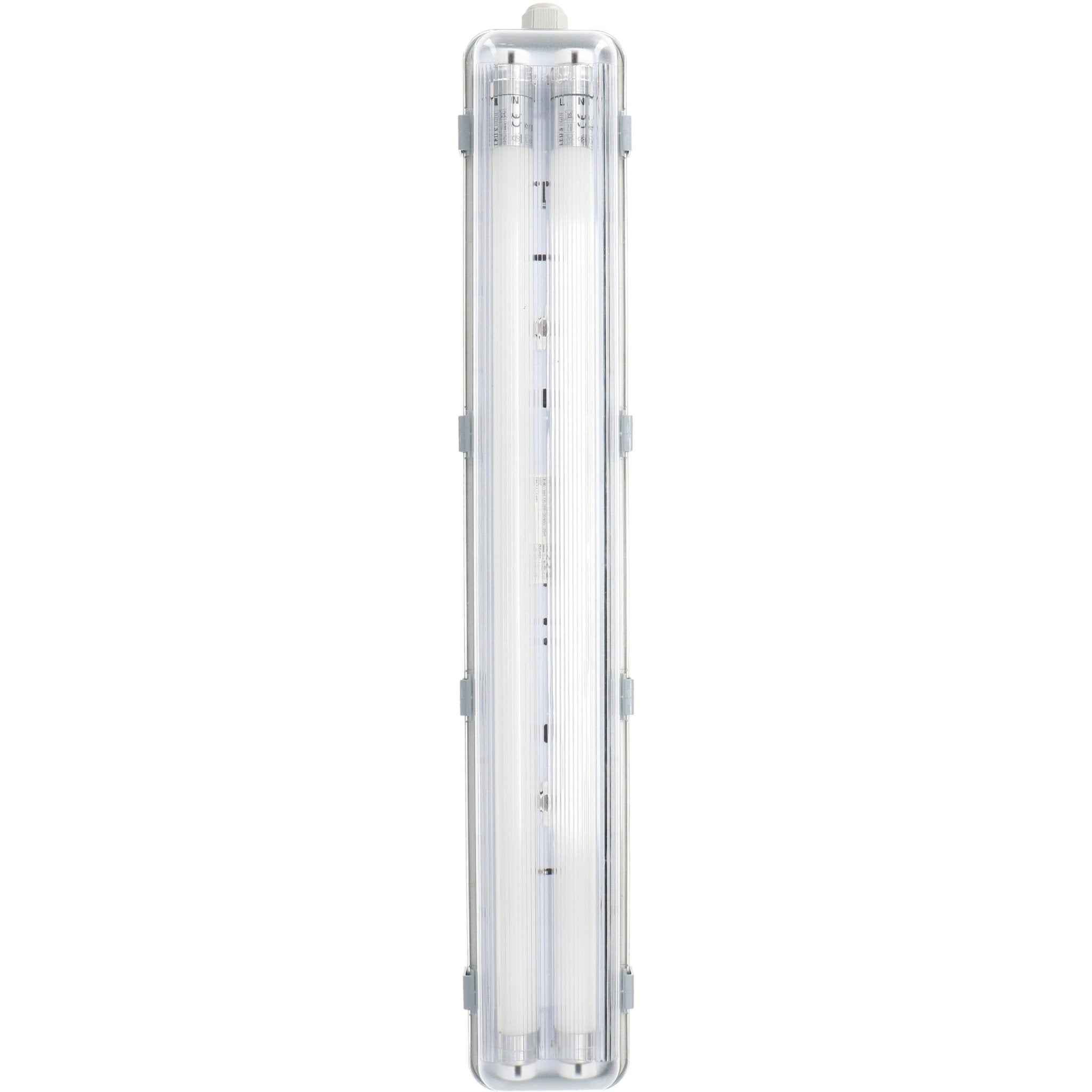 EasyFix LED TL Verlichting set 60 cm - dubbel armatuur incl. 2 LED buizen - 4000K - IP65 - LED.nl