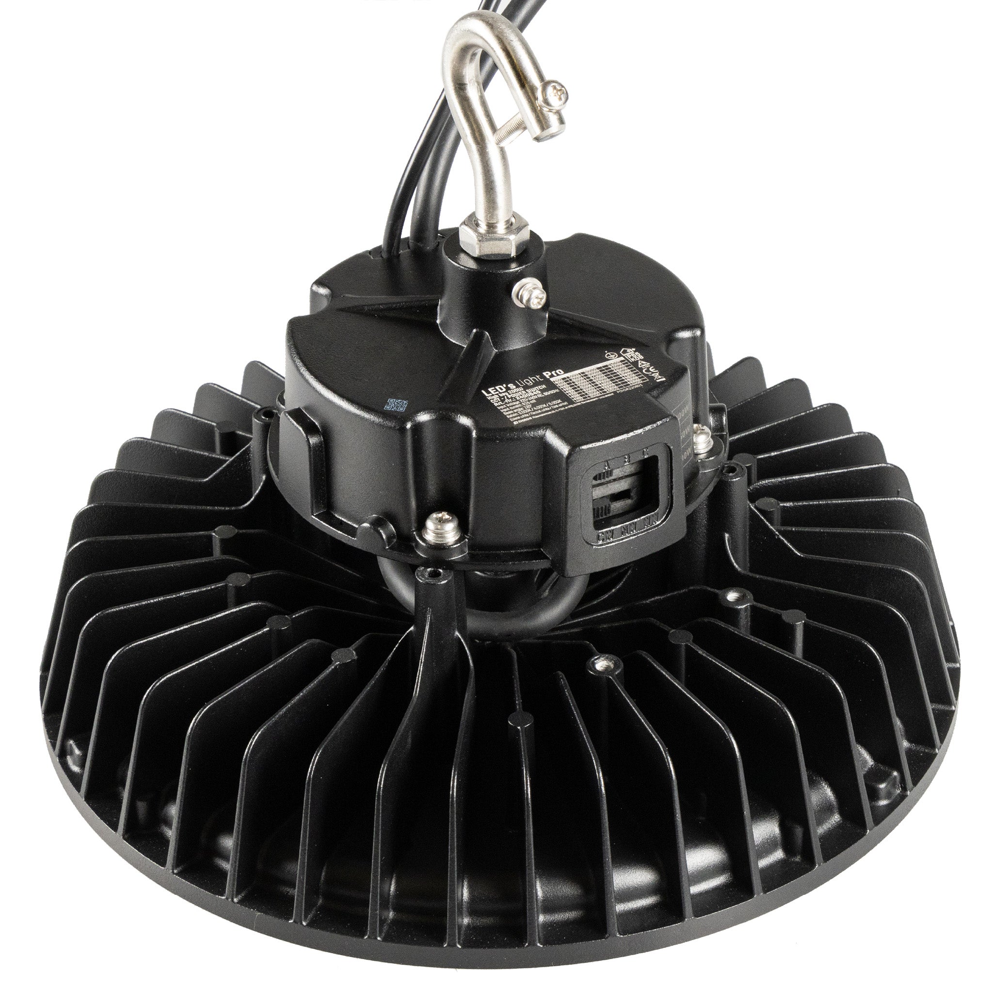 Elite LED High Bay 200W - Dimbaar met schakelaar - Voor hoge plafonds - 30000 lm - LED.nl
