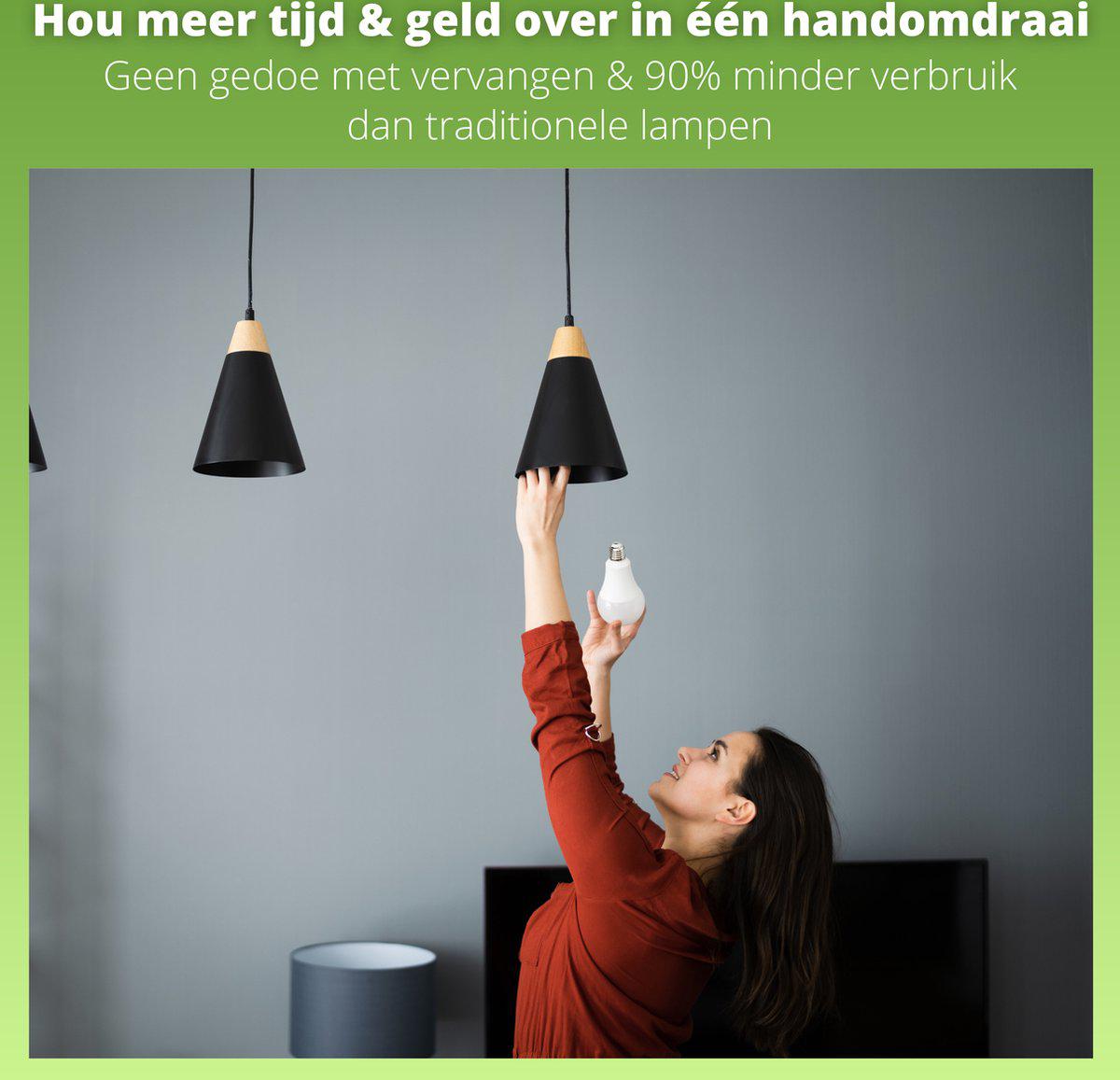 Elite LED Kaarslamp E14 Mat - Gaan tot 25 jaar mee - Warm wit - 2.9W vervangt 40W - LED.nl