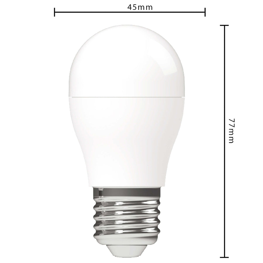 Elite LED Kogellamp E27 Mat - Gaan tot 25 jaar mee - Warm wit - 2.9W vervangt 40W Lichtbronnen LED.nl