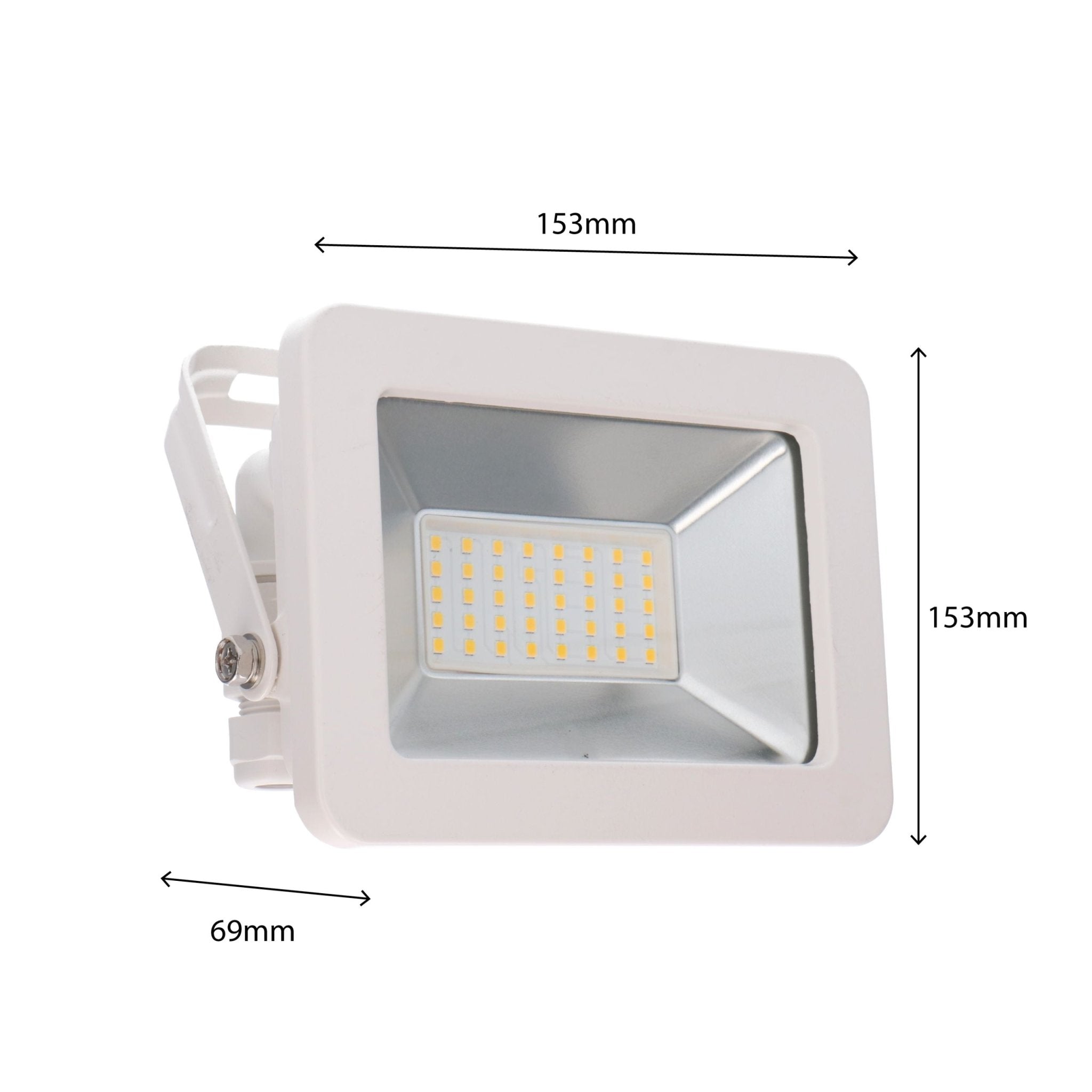 FastFix LED Schijnwerper 30W - IP44 - voor binnen en buiten - 3300 lm - Wit - LED.nl