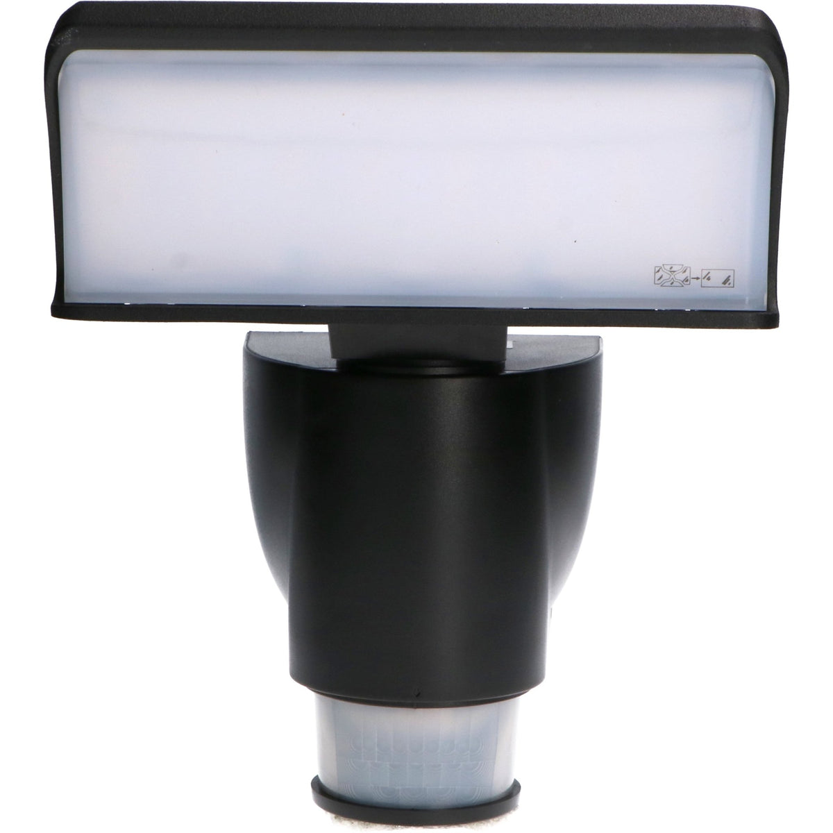 LED Veiligheidsscheinwerper 120W – Met Bewegingsmelder – 12000 Lm – 4500K – IP66 – 3 Verstelbare Koppen – Voor Buiten