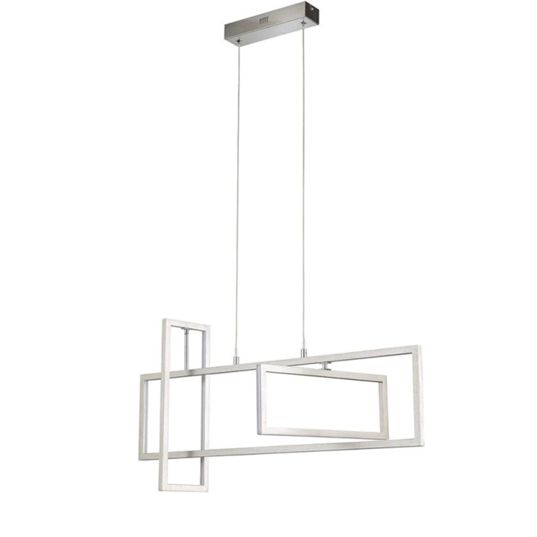 Frame LED Hanglamp - Draaibaar warm wit licht - In hoogte verstelbaar - Vierkant - LED.nl