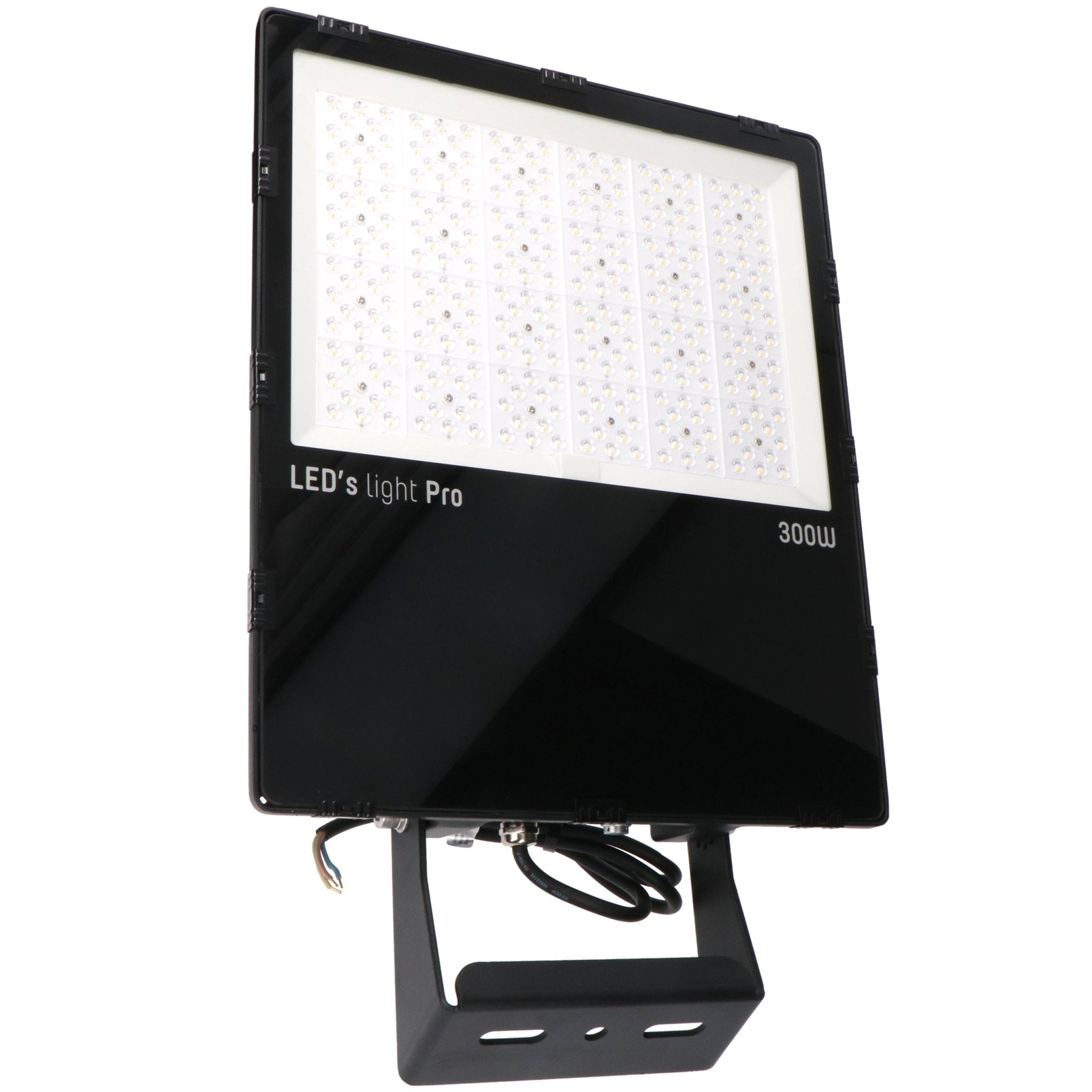 HeavyDuty LED Schijnwerper 300W - Waterdicht (IP66) & Corrosiebestendig (C4) - Zwart verstraler - LED.nl