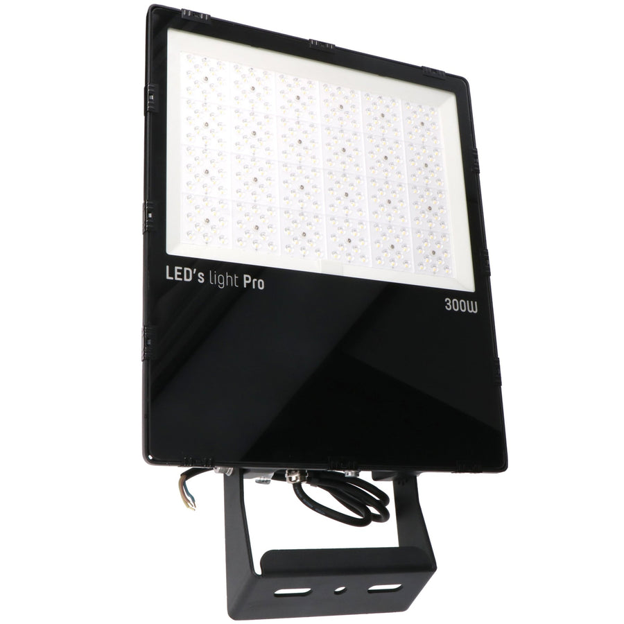 Hochleistungs-LED-Flutlicht 300 W – Wasserdicht (IP66) und korrosionsbeständig (C4) – Schwarzer Strahler - LED.de