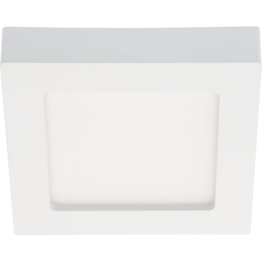 LED's Light LED Inbouwspot opbouwspot vierkant 15 cm - CCT - Dimbaar - Inbouw en opbouw - 1200 lm - Zaagmaat 147×147mm – Wit Plafondlampen LED.nl