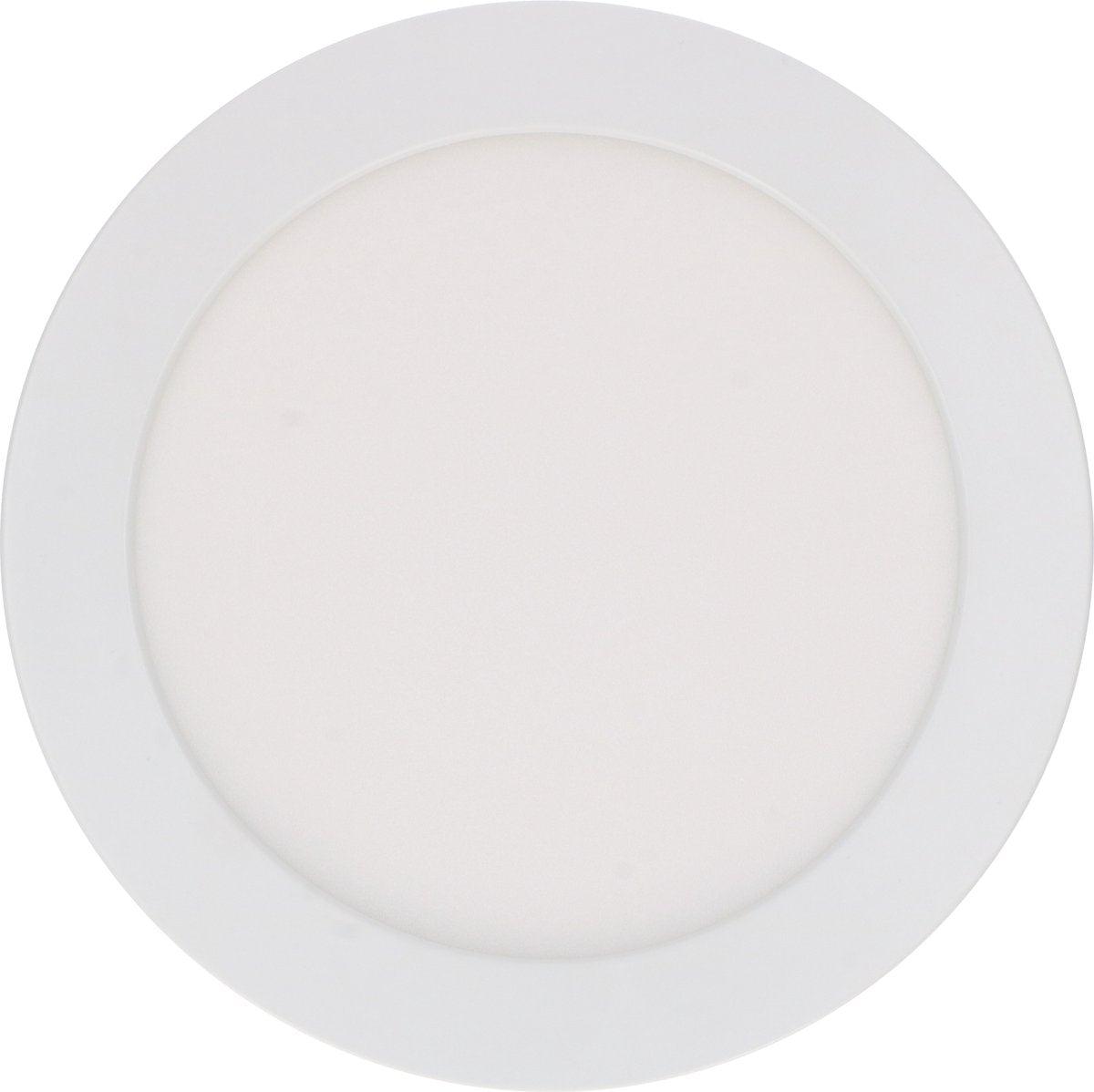 Inbouw/Opbouw LED Plafondlamp CCT Ø 22 cm rond - Dimbaar - warm en koud wit - LED.nl