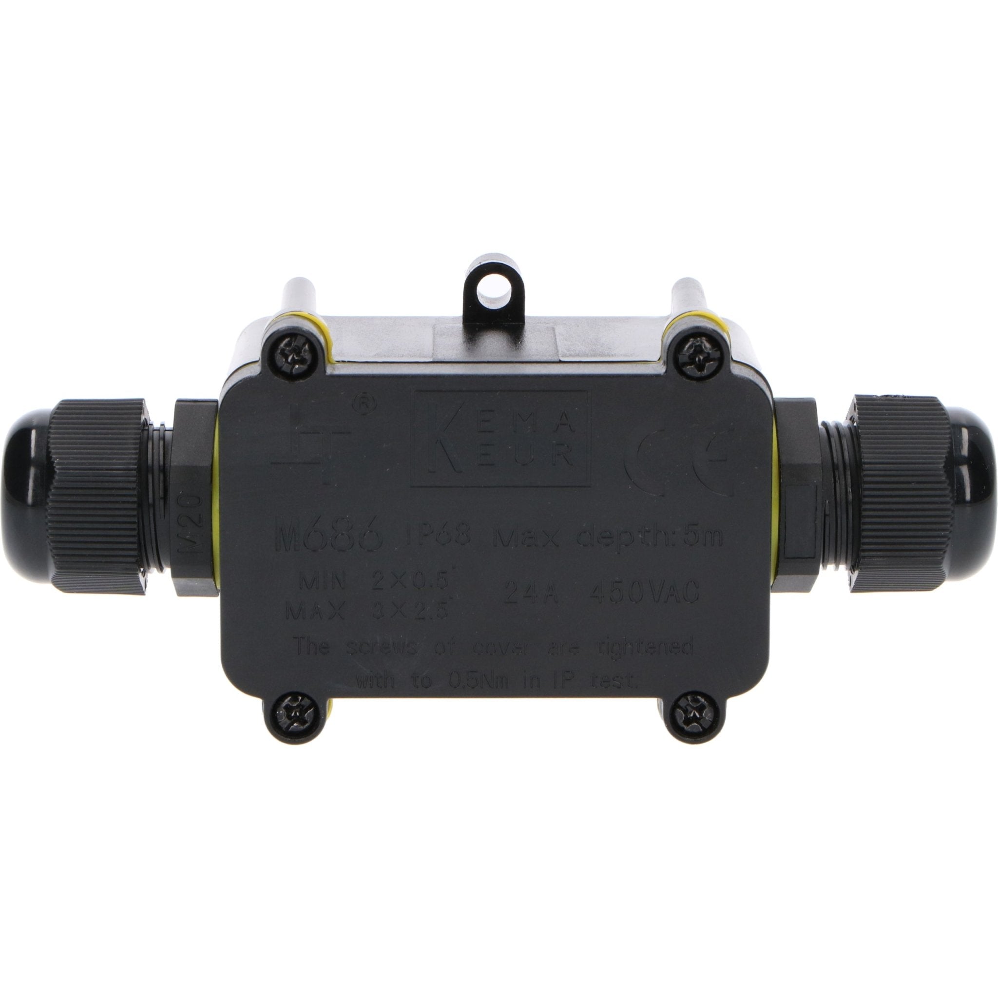 Kabeldoos I-connector - IP68 waterdicht - Lasdoos voor kabels van 4 tot 12 mm - LED.nl