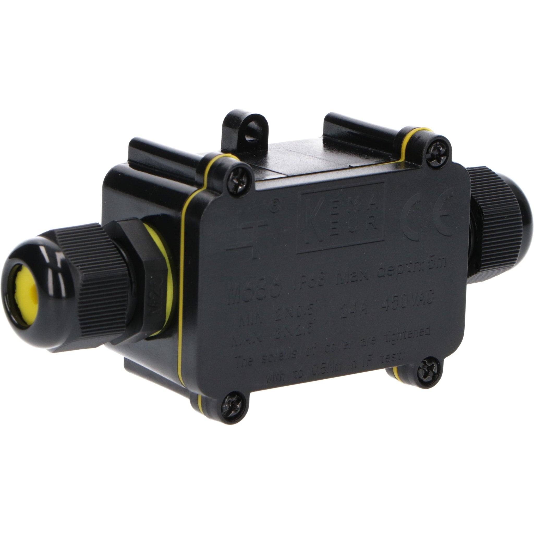 Kabeldoos I-connector - IP68 waterdicht - Lasdoos voor kabels van 4 tot 12 mm - LED.nl