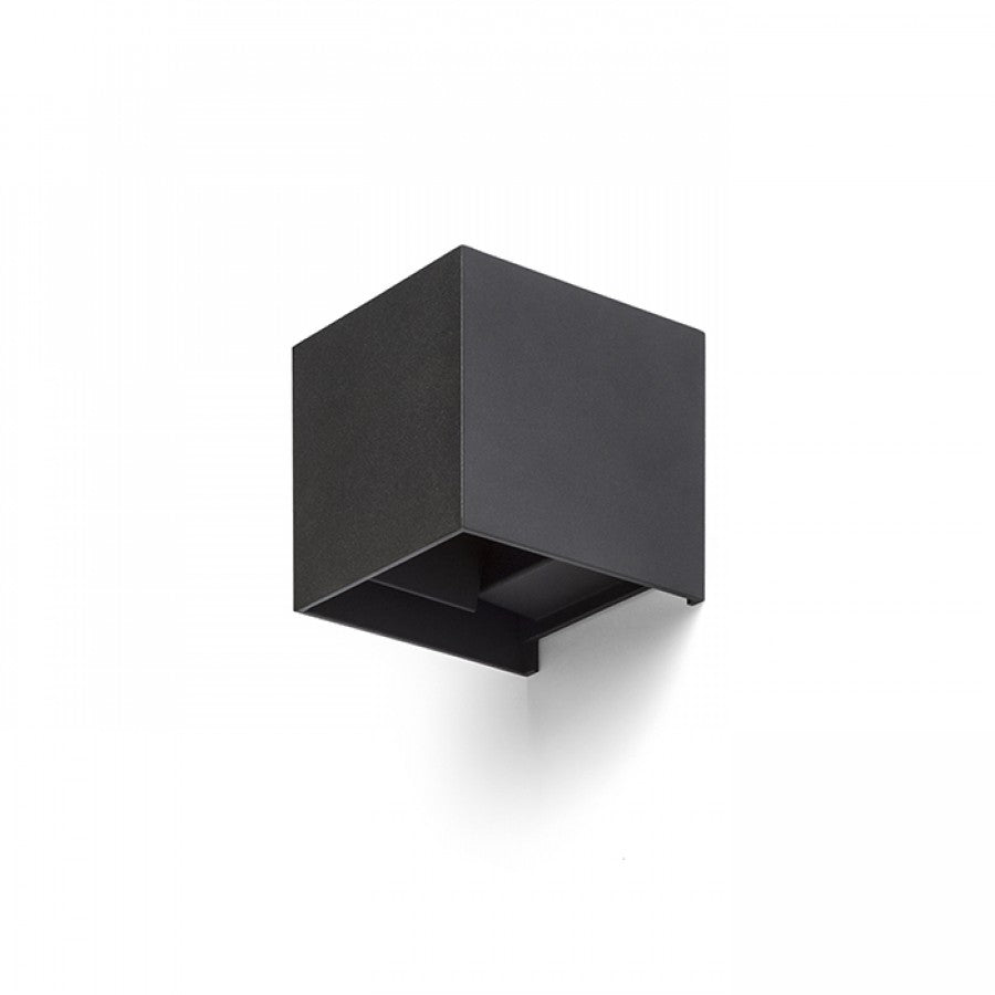 Kubus LED Wandlamp buiten - 2 lichts - Dimbaar warm wit licht - IP65 Waterdicht - Wit - LED.nl