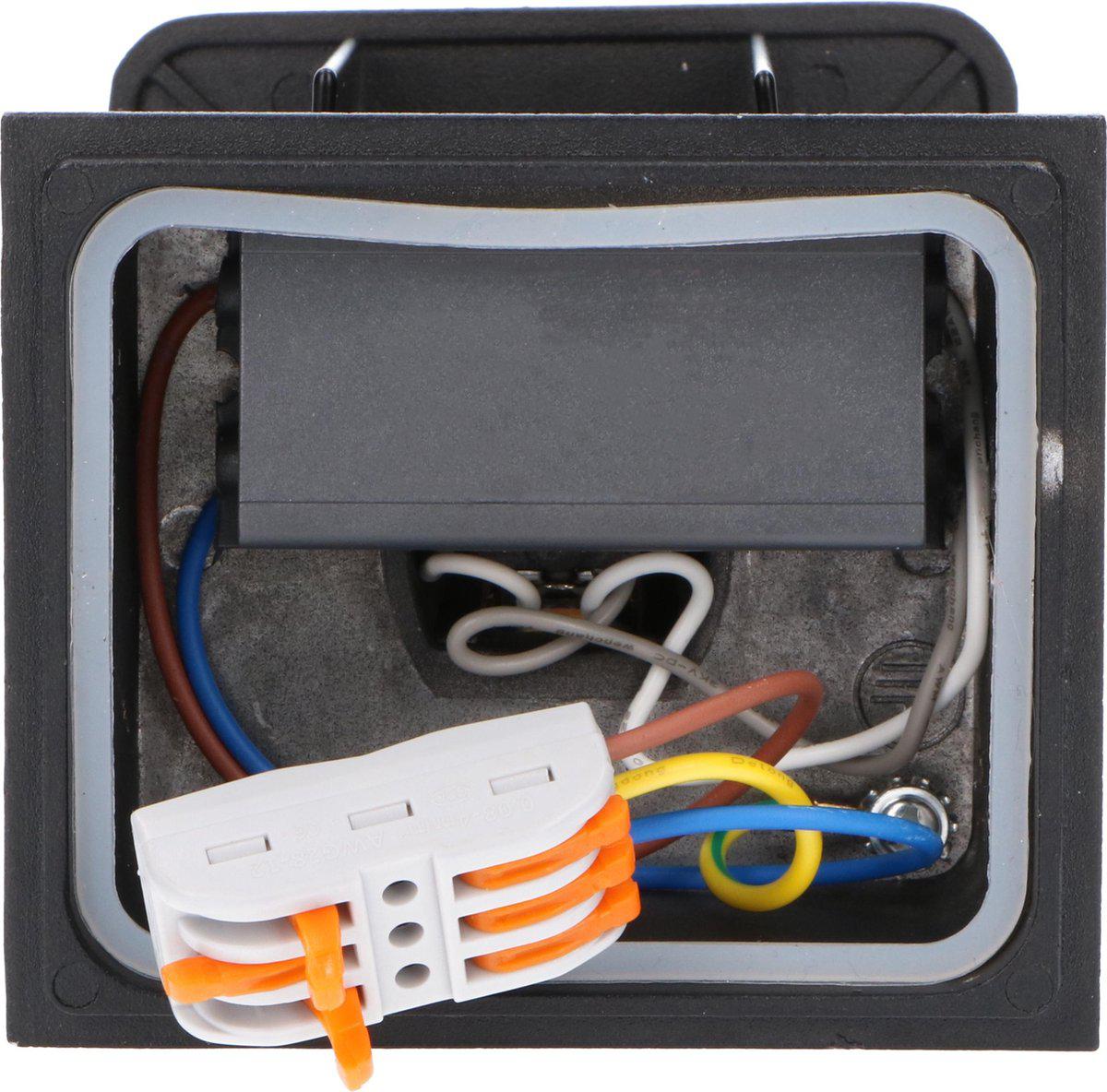 Kubus LED Wandlamp buiten - 2 lichts - Dimbaar warm wit licht - IP65 Waterdicht - Wit - LED.nl