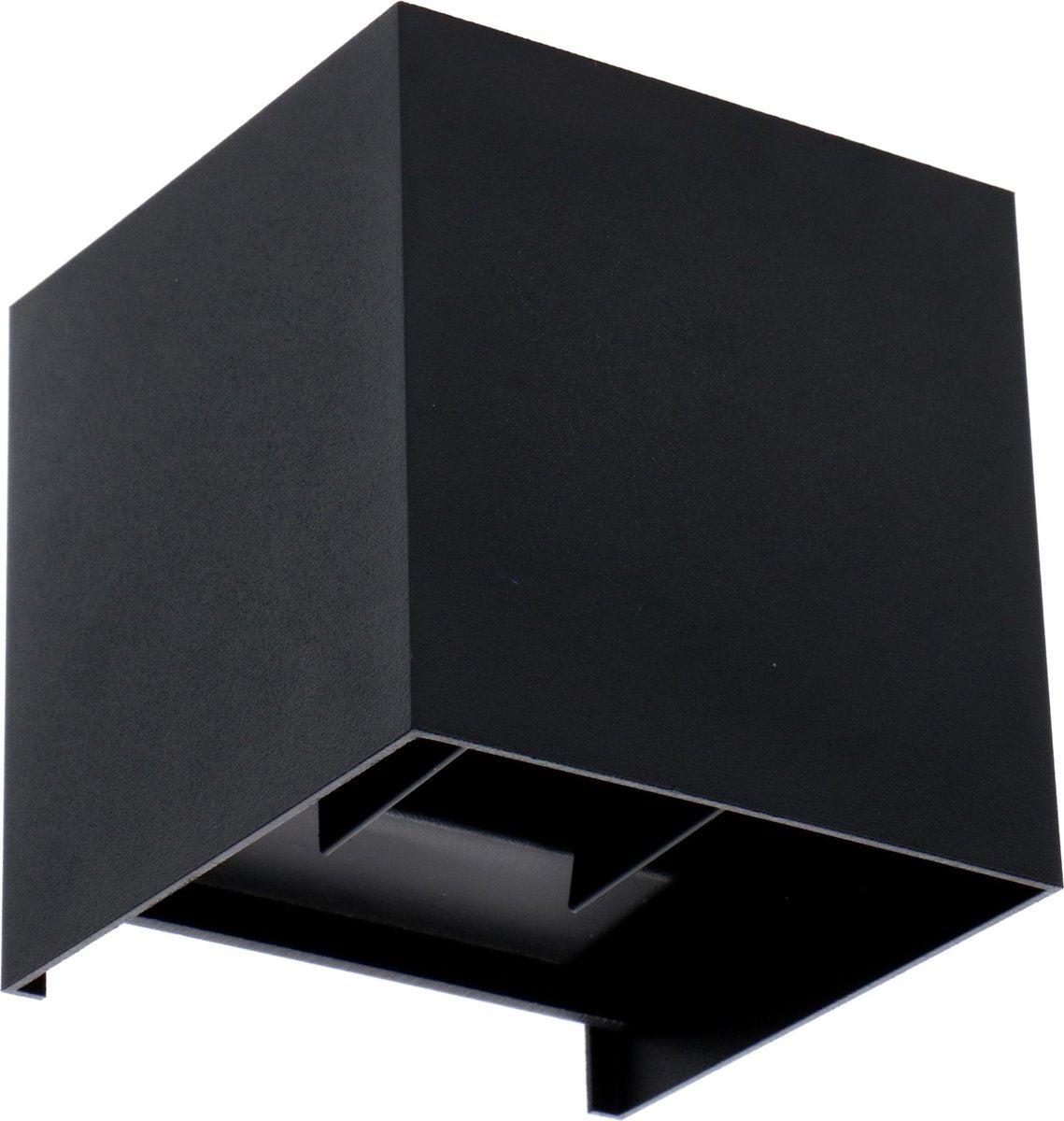 Kubus LED Wandlamp buiten - 2 lichts - Dimbaar warm wit licht - IP65 Waterdicht - Wit - LED.nl