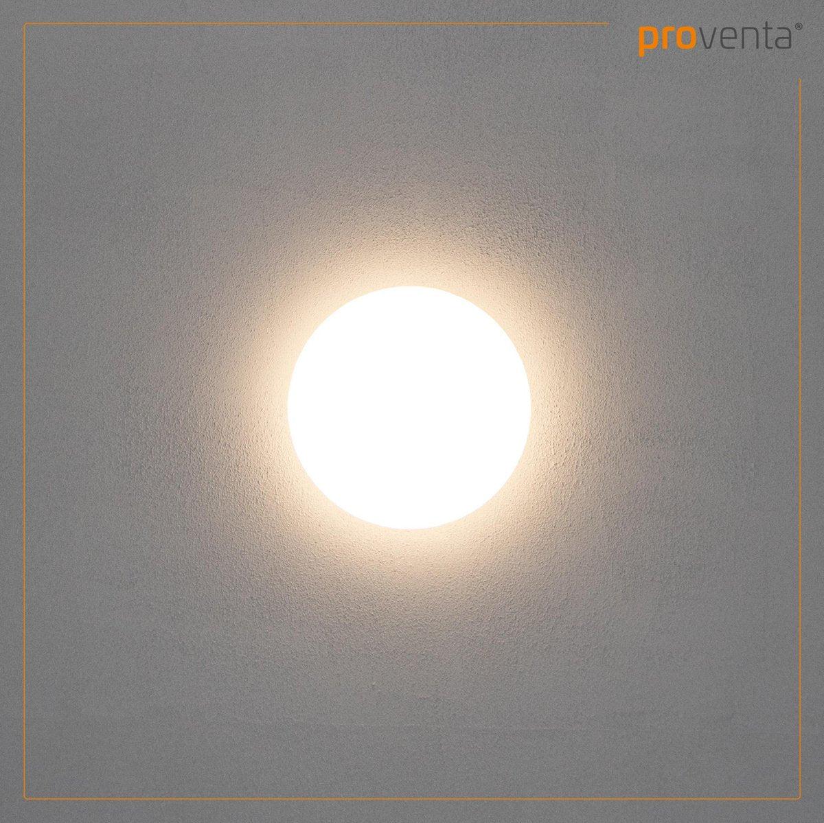LED Badkamerlamp rond 30 cm - universeel - Spatwaterbestendig IP44 - Warm wit licht - LED.nl