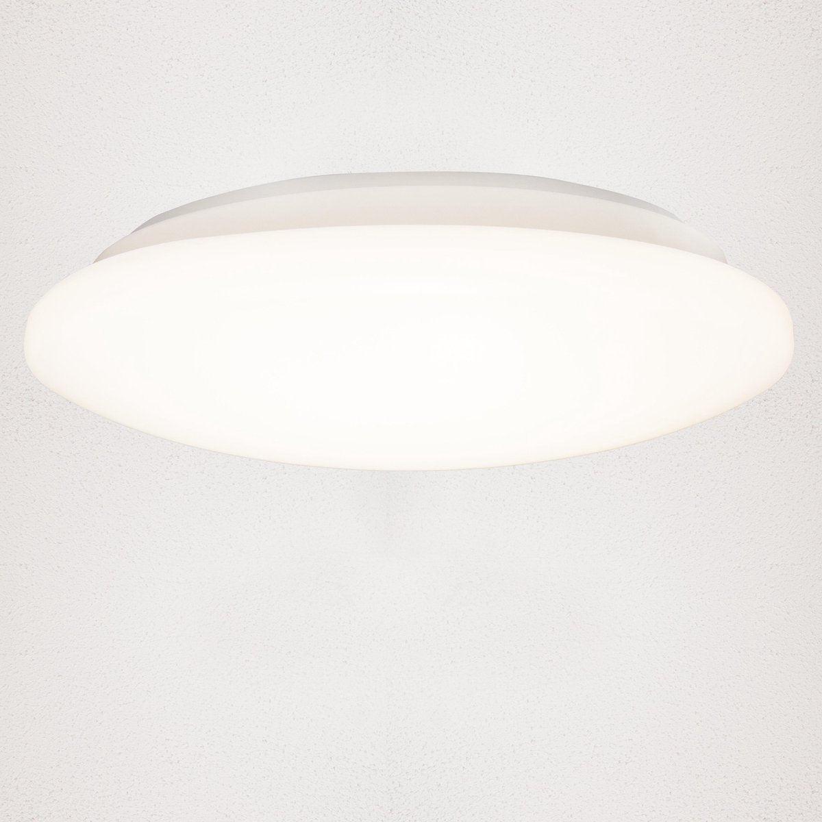 LED Badkamerlamp rond 37 cm - universeel - Spatwaterbestendig IP44 - Koud wit licht - LED.nl