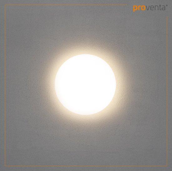 LED Badkamerlamp rond 37 cm - universeel - Spatwaterbestendig IP44 - Warm wit licht - LED.nl