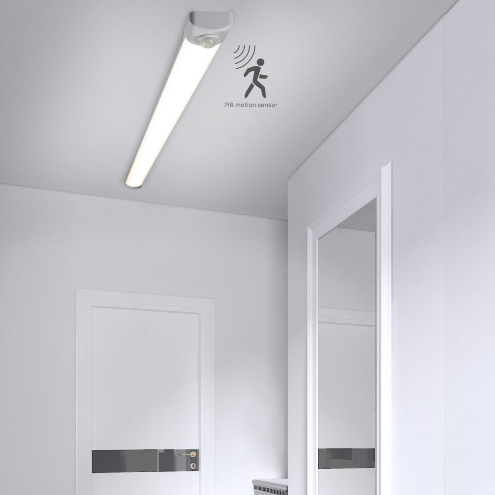 LED Batten 120 cm met sensor – Alternatief voor TL verlichting - 36W – 4650 Lumen – IK08 – 4000K - LED.nl