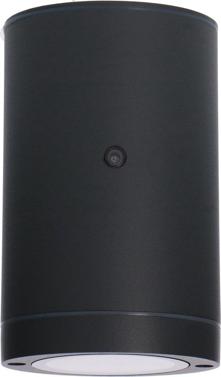 LED Buitenlamp met sensor - GU10 fitting - Bari - IP44 - Antraciet - LED.nl