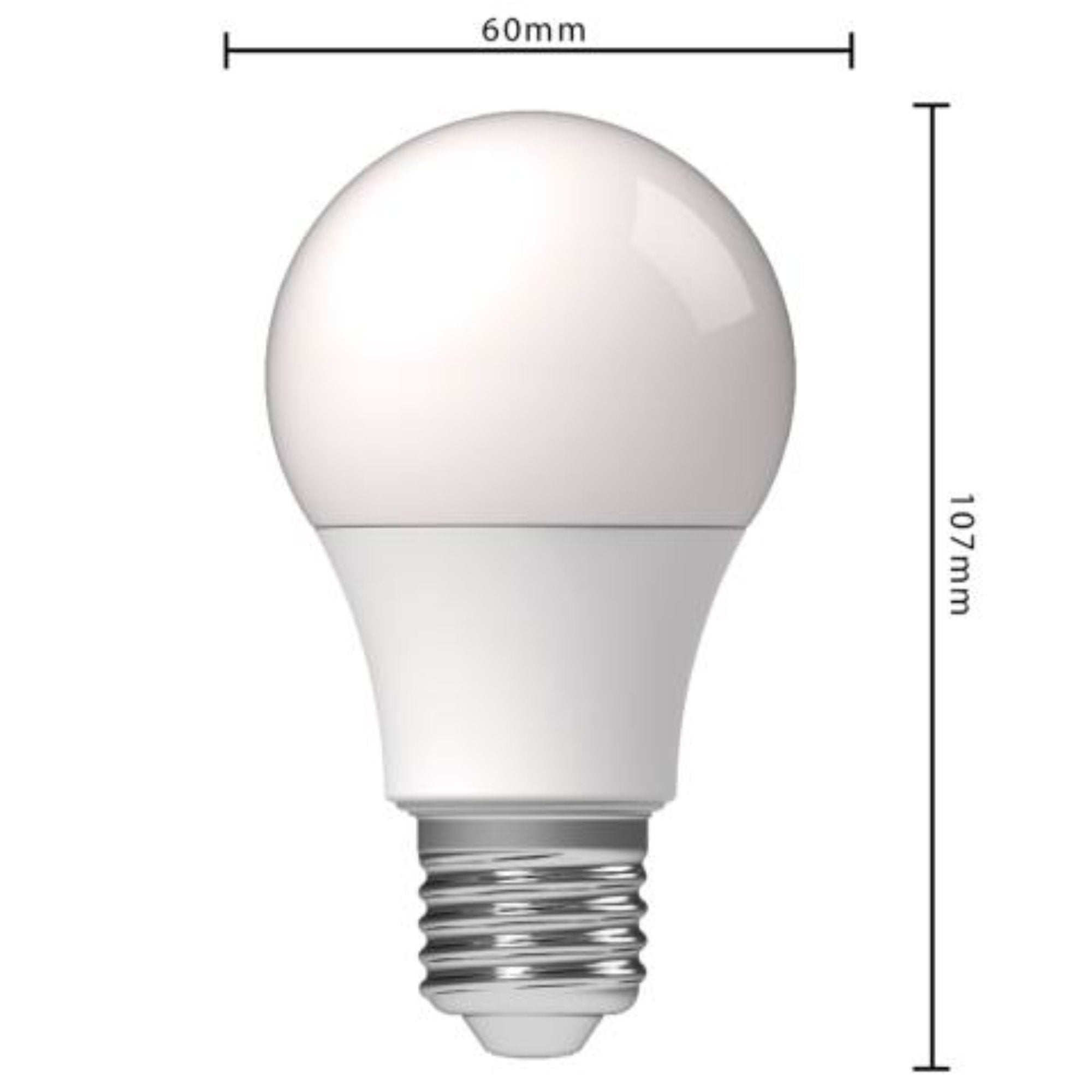 LED Lamp E27 - Mat - Warm wit - 4.9W vervangt 40W - LED.nl