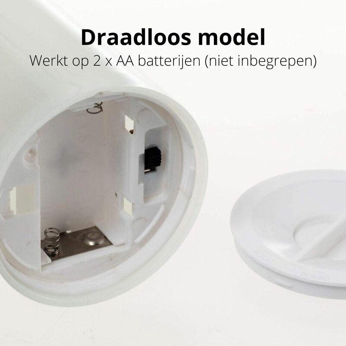 LED Lantaarn basket met LED kaars voor binnen en buiten - Draadloos op batterijen - Zwart - LED.nl