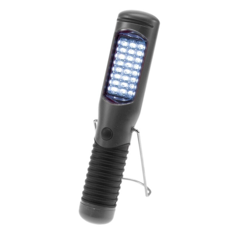 LED Looplamp op batterijen met magneet - Draadloos - Koud wit licht - Zwart - LED.nl