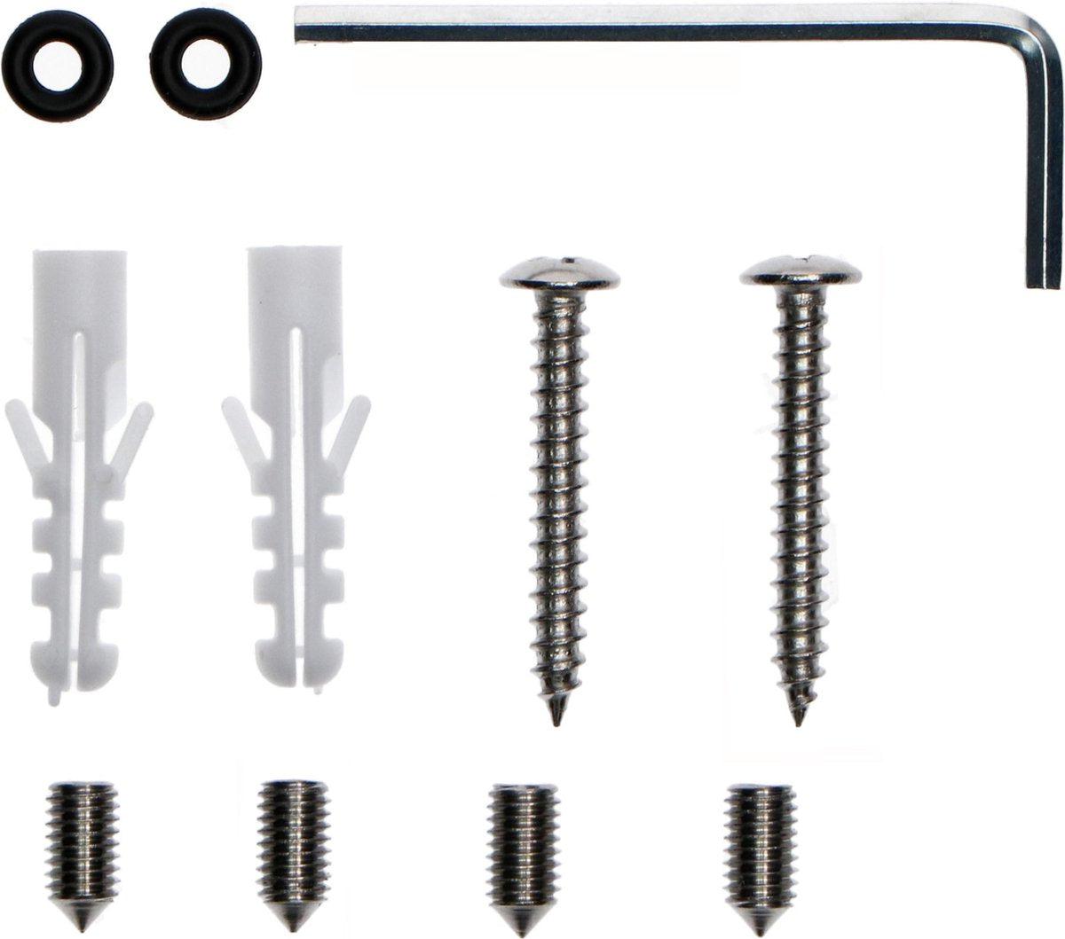 LED Muurlamp buiten met GU10 fitting - Strepen - Rimini - IP44 - Antraciet - LED.nl