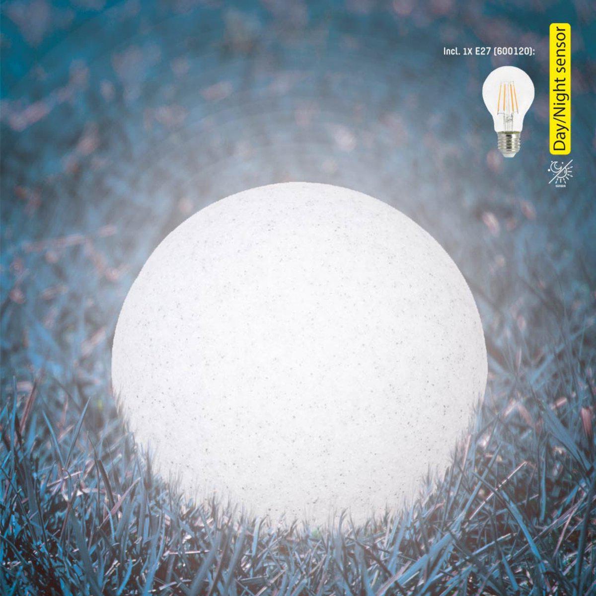 LED Padverlichting Steen 35 cm met sensor - Automatisch aan en uit - IP65 Waterdicht - LED.nl
