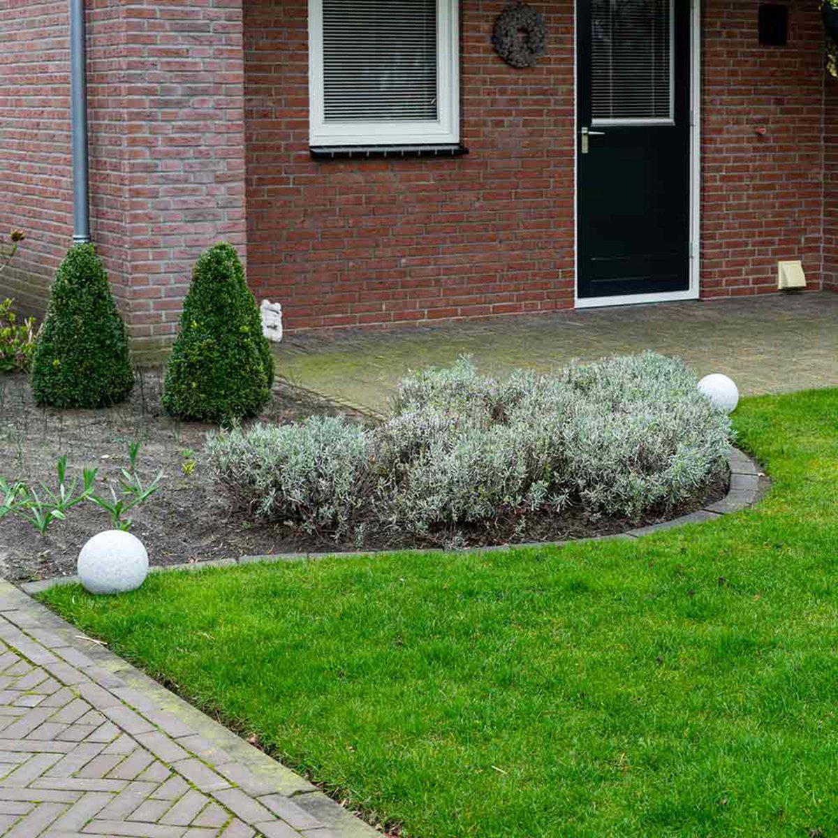 LED Padverlichting Steen 35 cm met sensor - Automatisch aan en uit - IP65 Waterdicht - LED.nl