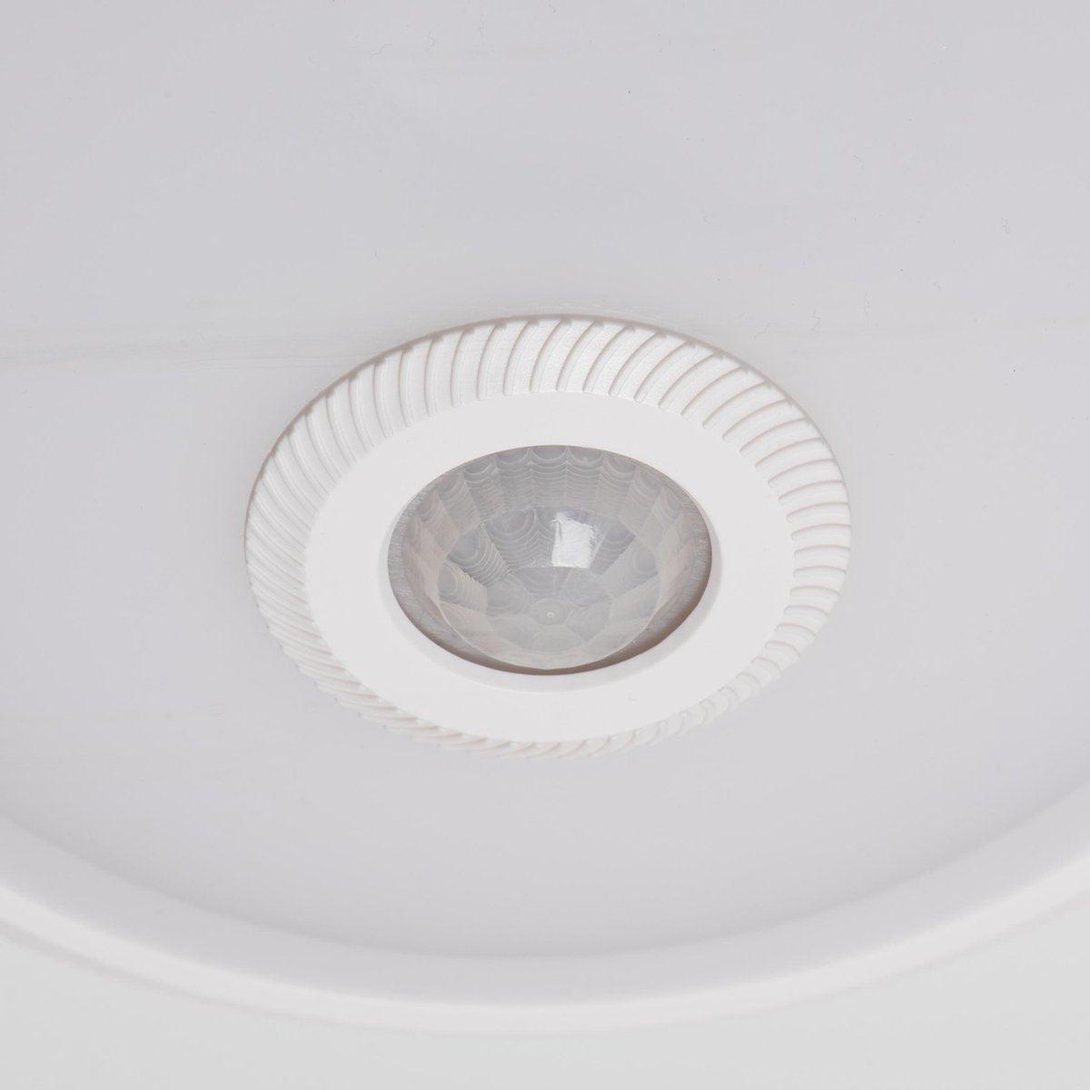 LED Plafondlamp 24 cm met bewegingssensor - Spatwaterdicht - Warm wit - LED.nl