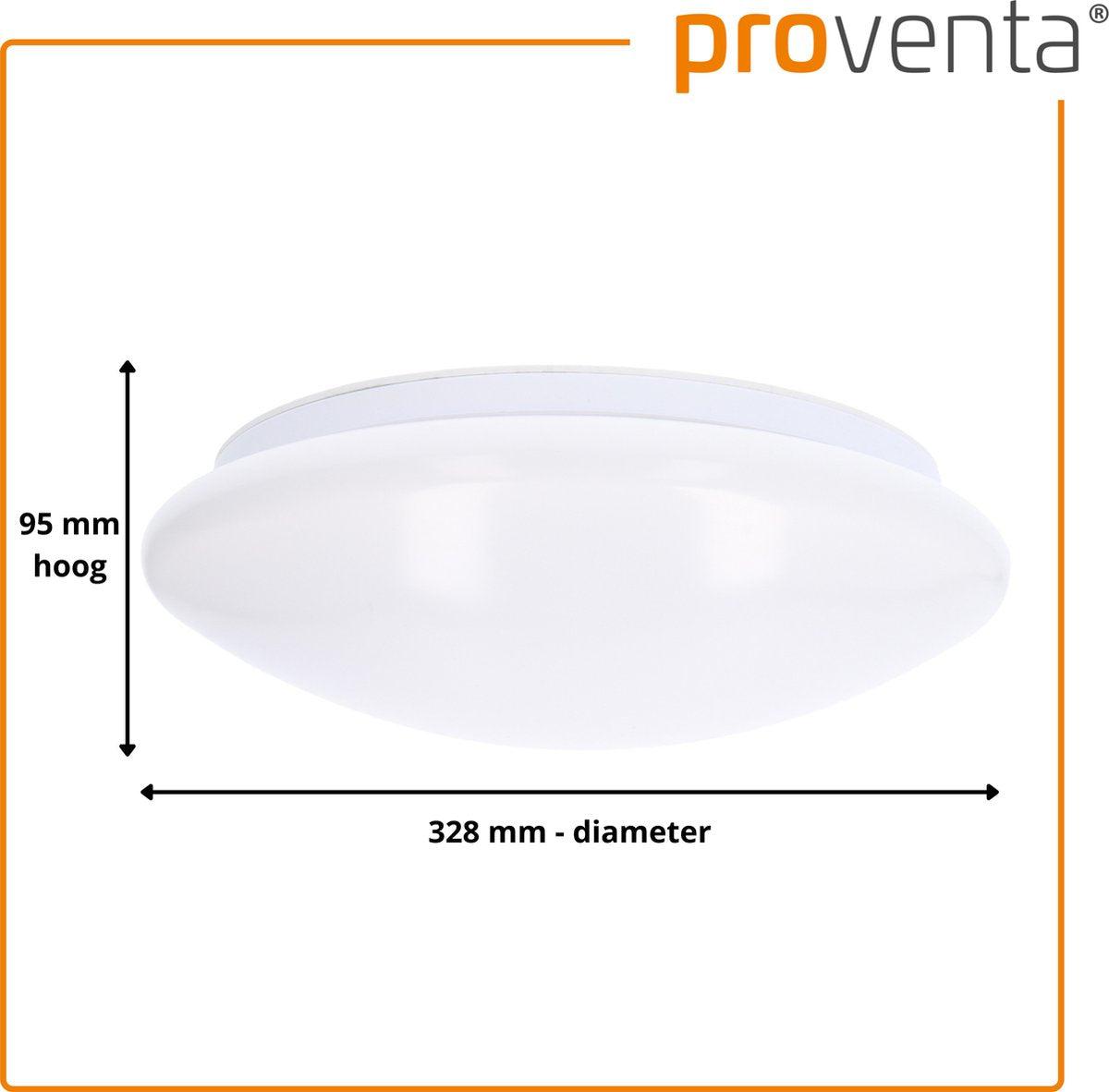 LED plafondlamp 33 cm met sensor - Daglicht en beweging - Warm wit licht - LED.nl