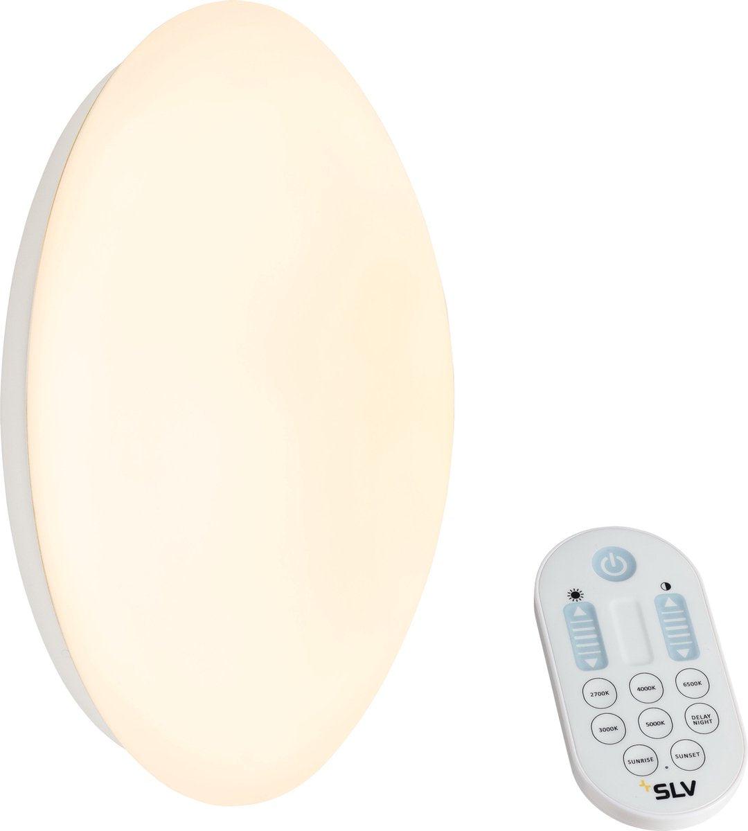 LED Plafondlamp 48 cm met afstandsbediening - Kleur licht en hoeveelheid dimbaar - 52W - LED.nl