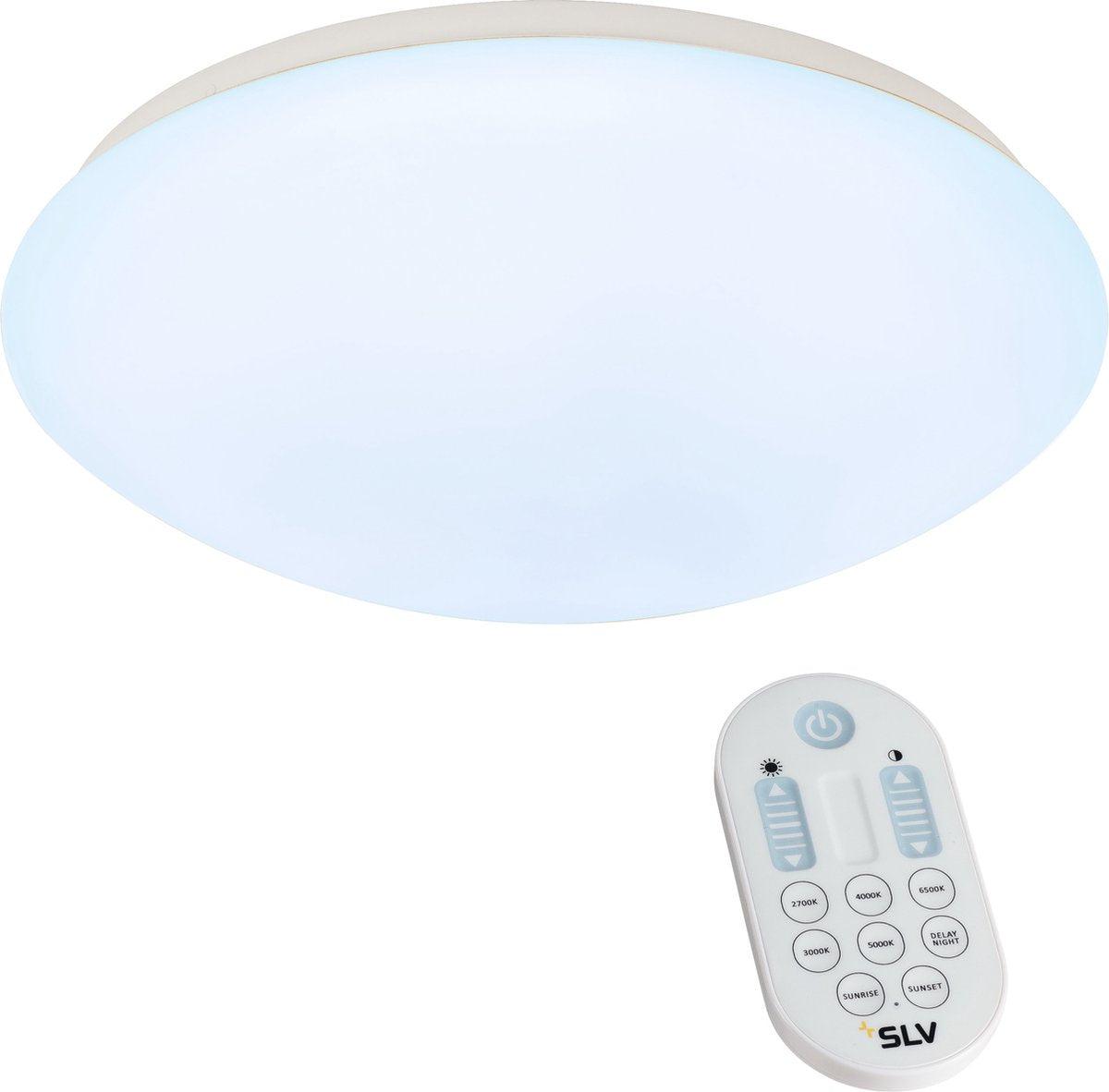 LED Plafondlamp 48 cm met afstandsbediening - Kleur licht en hoeveelheid dimbaar - 52W - LED.nl