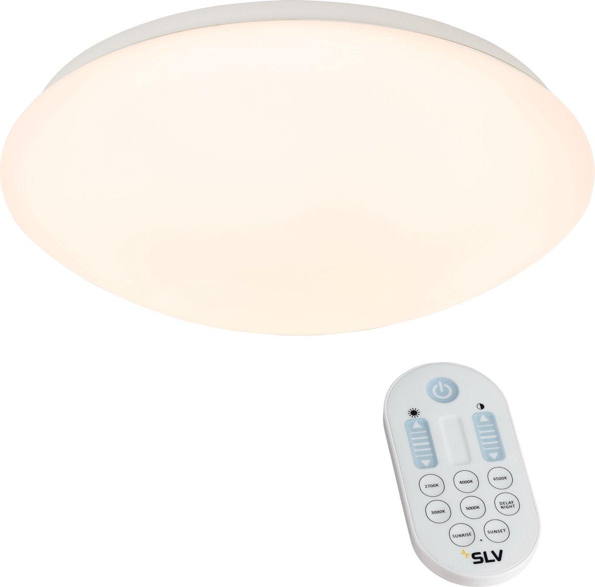 LED Plafondlamp 48 cm met afstandsbediening - Kleur licht en hoeveelheid dimbaar - 52W - LED.nl