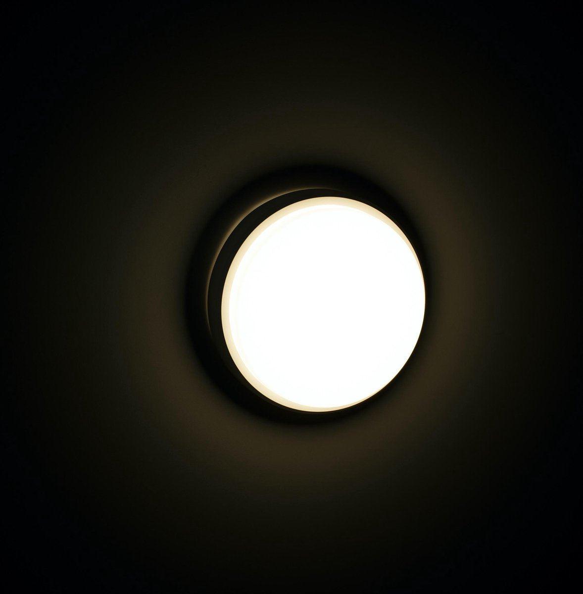LED Plafondlamp voor buiten - Rond 21 cm - Koud wit licht - IP54 - 10W - LED.nl