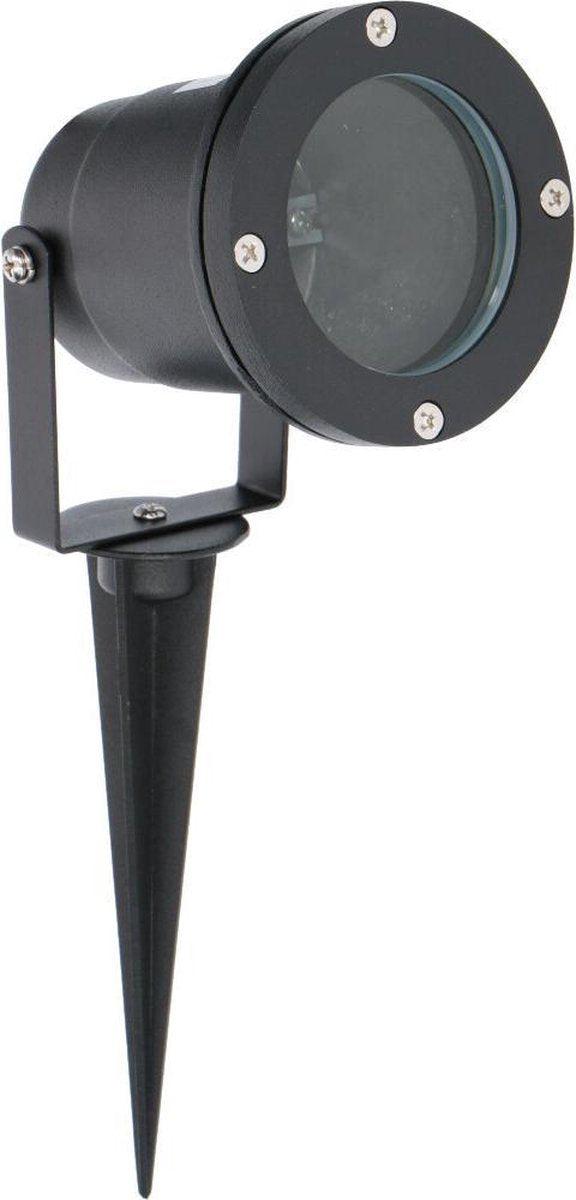 LED Prikspot met stekker - Kantelbaar - GU10 fitting - IP54 - Melfi - Zwart - LED.nl