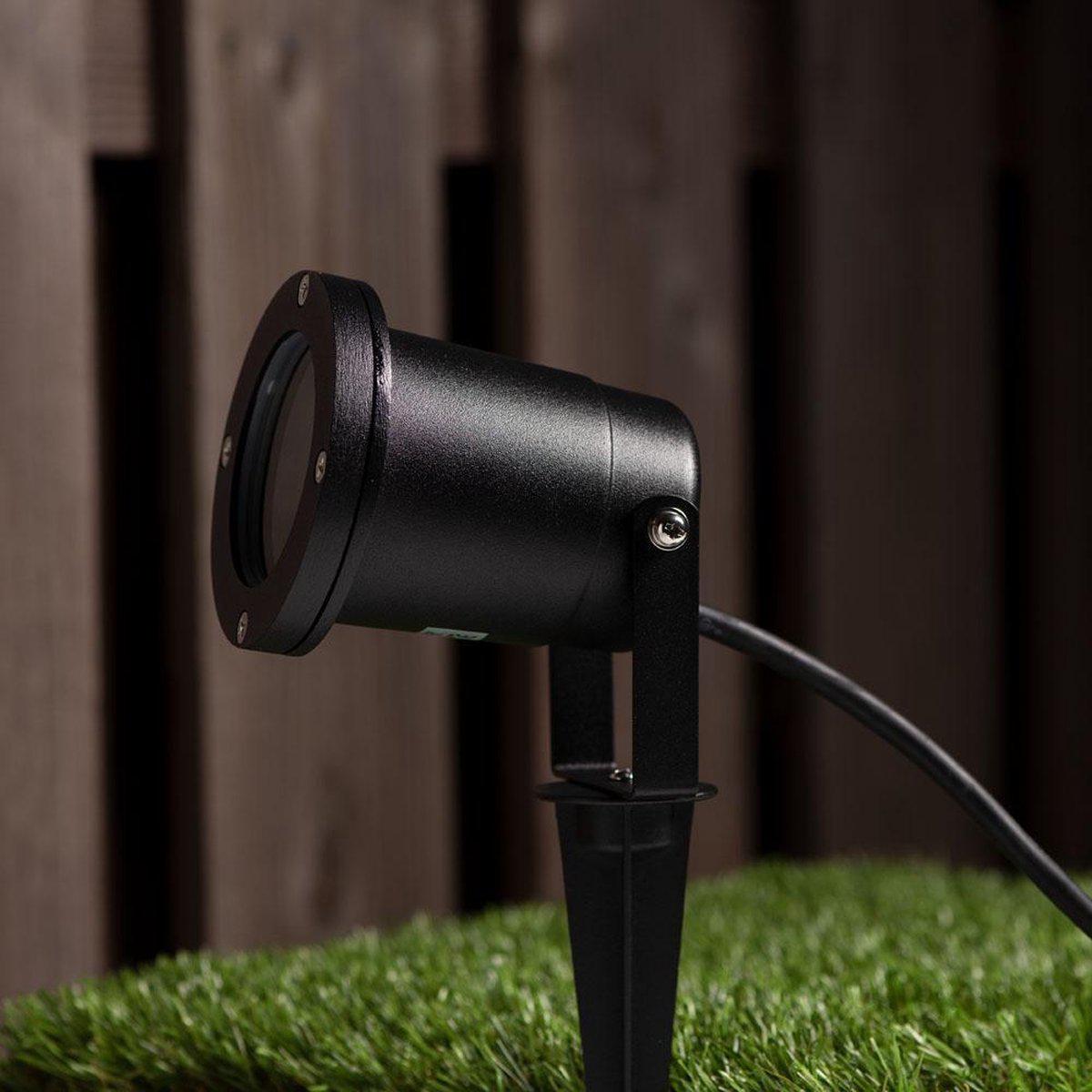 LED Prikspot met stekker - Kantelbaar - GU10 fitting - IP54 - Melfi - Zwart - LED.nl