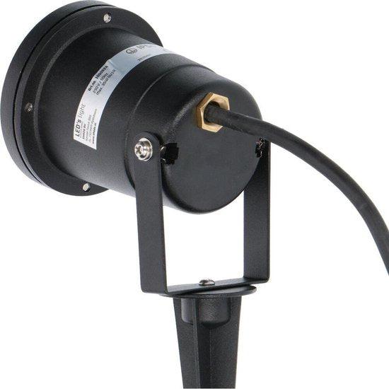 LED Prikspot met stekker - Kantelbaar - GU10 fitting - IP54 - Melfi - Zwart - LED.nl
